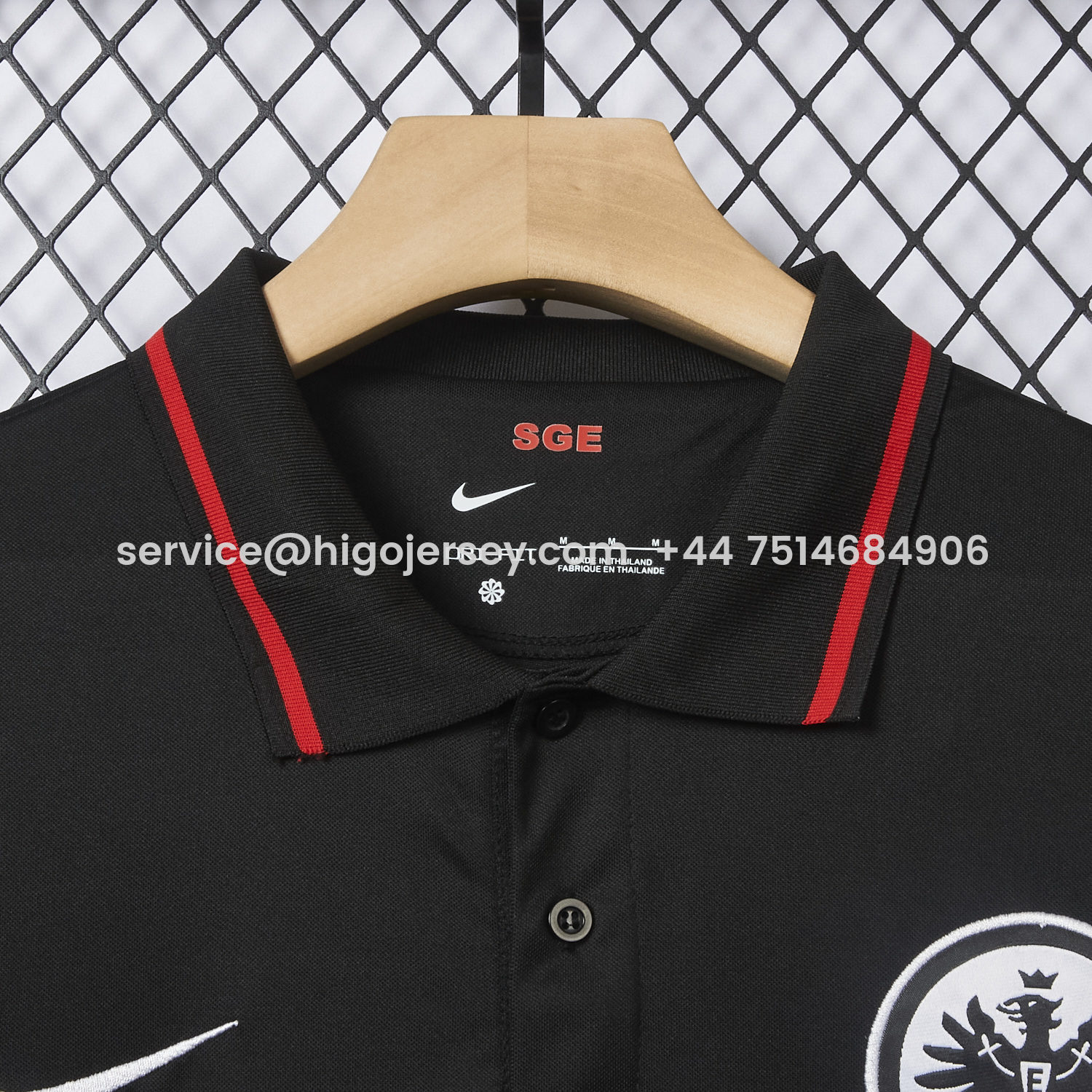 Higojerseys-Retro Frankfurt 2021-22 Home Black Jersey