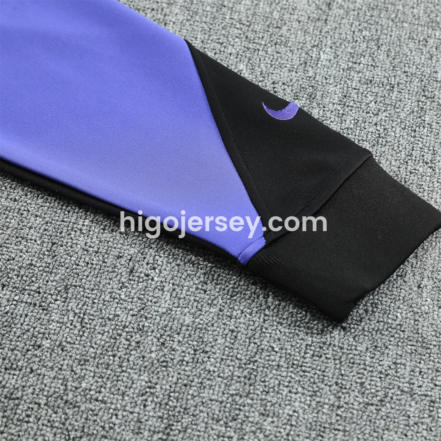Higojerseys-Barcelona 25-26 Jacket Training Tracksuit - Black Purple Jackets & Black Pants