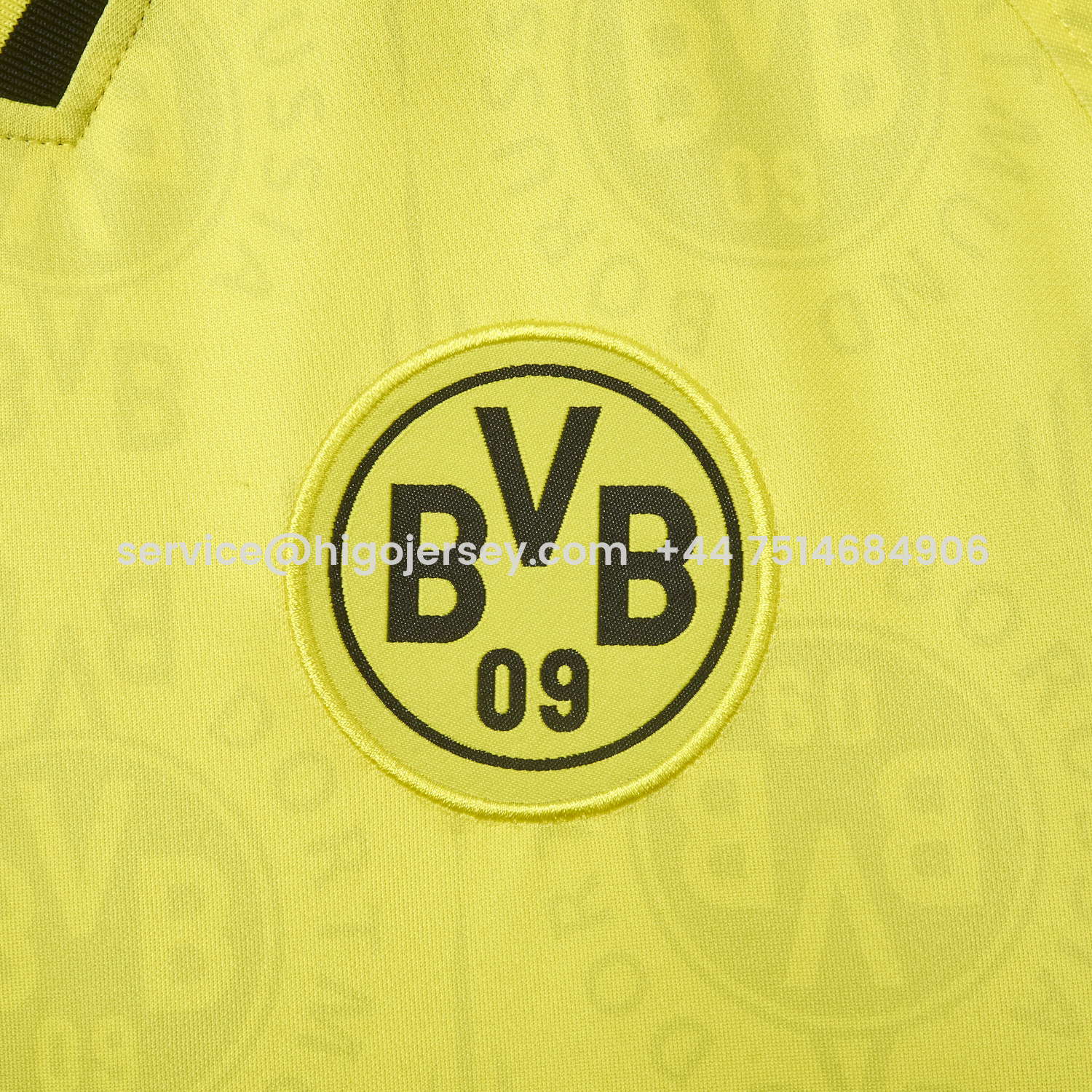 Higojerseys-Retro Dortmund 1996-97 Home Jersey