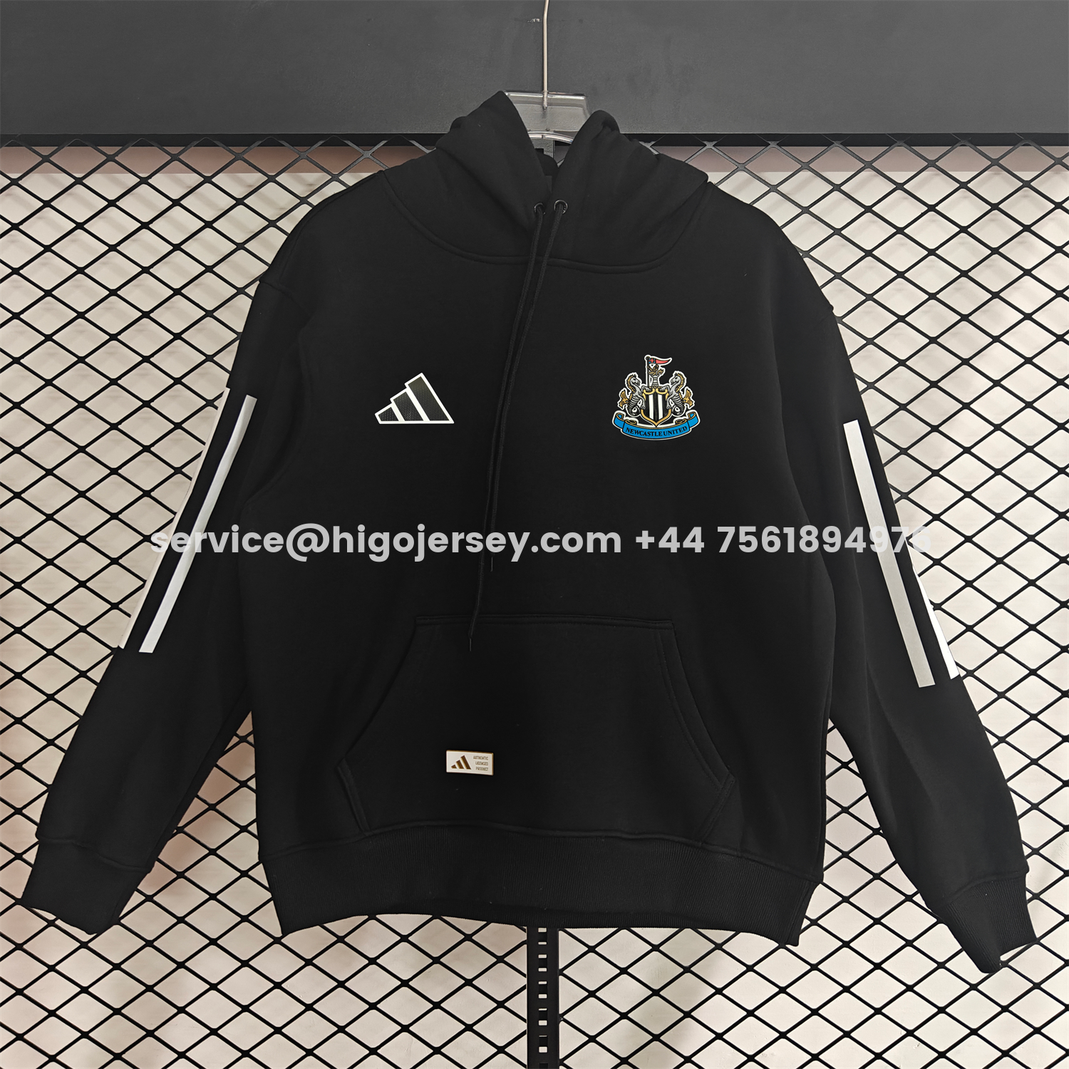 Higojerseys-Newcastle United 25-26 Home Unisex Pullover Hoodie