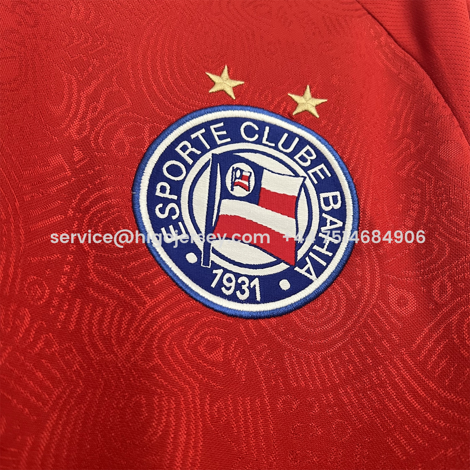 Higojerseys-Bahia 25-26 Goalkeeper Red Jersey - Fans Version