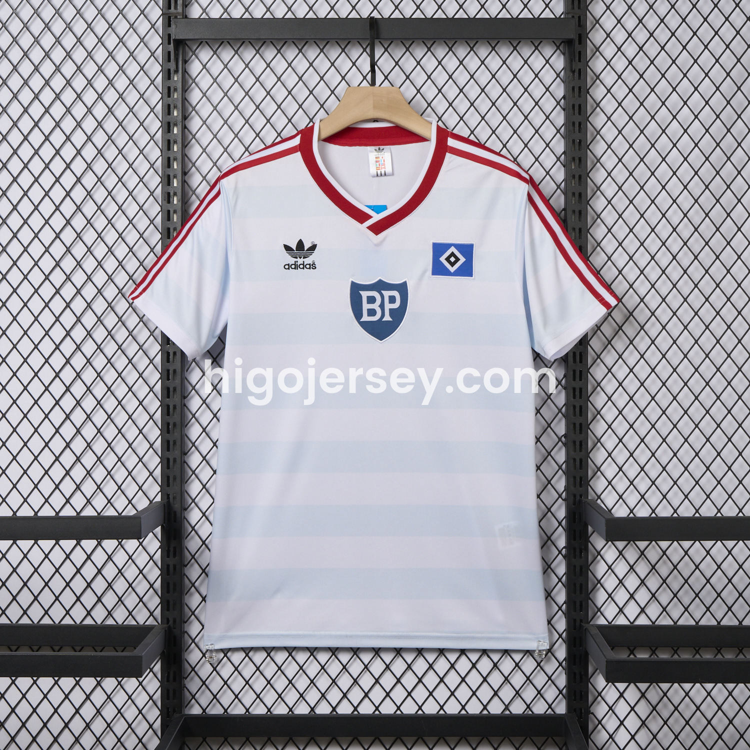 Higojerseys-Retro Hamburger SV 1986 Home Jersey