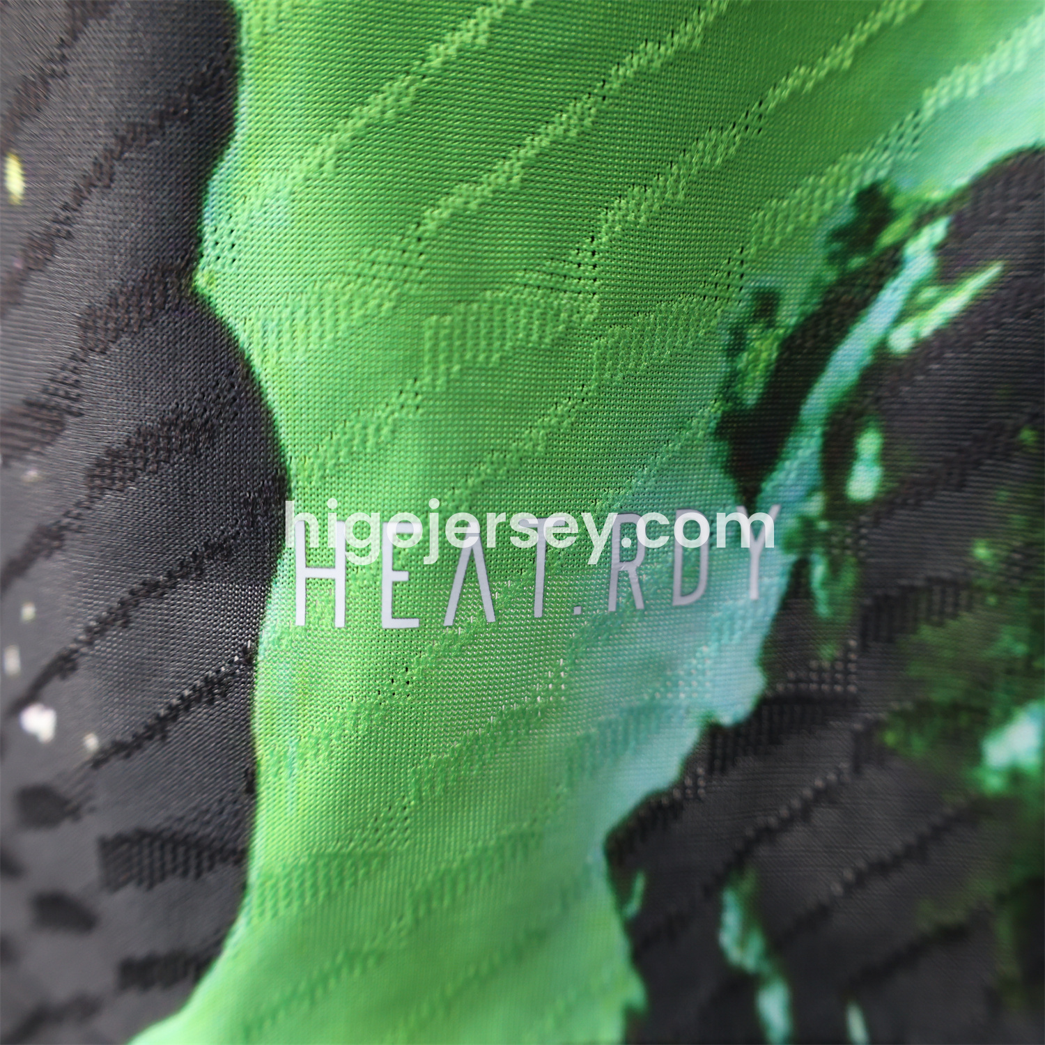 Higojerseys-Real Madrid 25-26 Green & Black Special Edition Jersey - Player Version