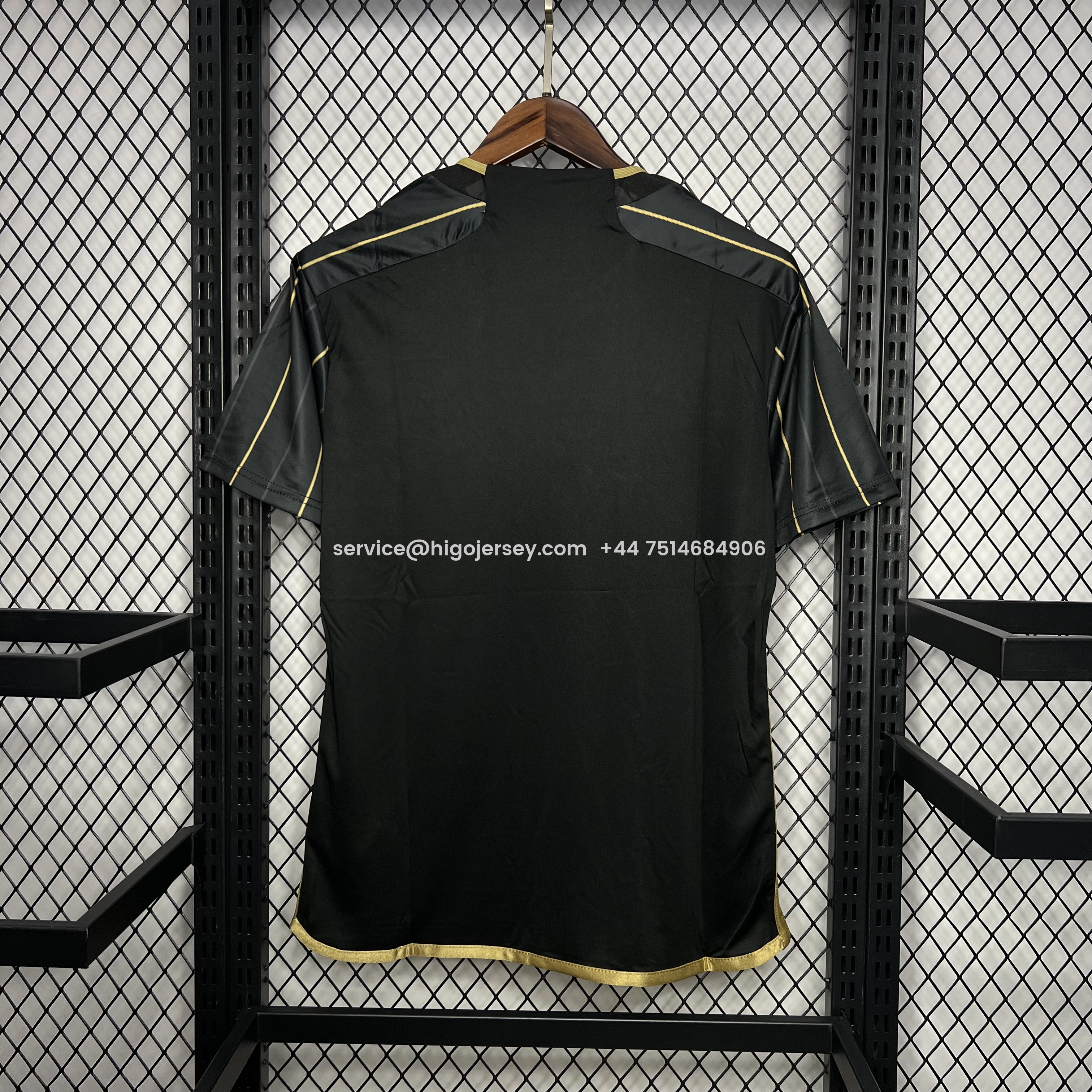 Higojerseys-Los Angeles FC 2025 Home Jersey - Fans Version