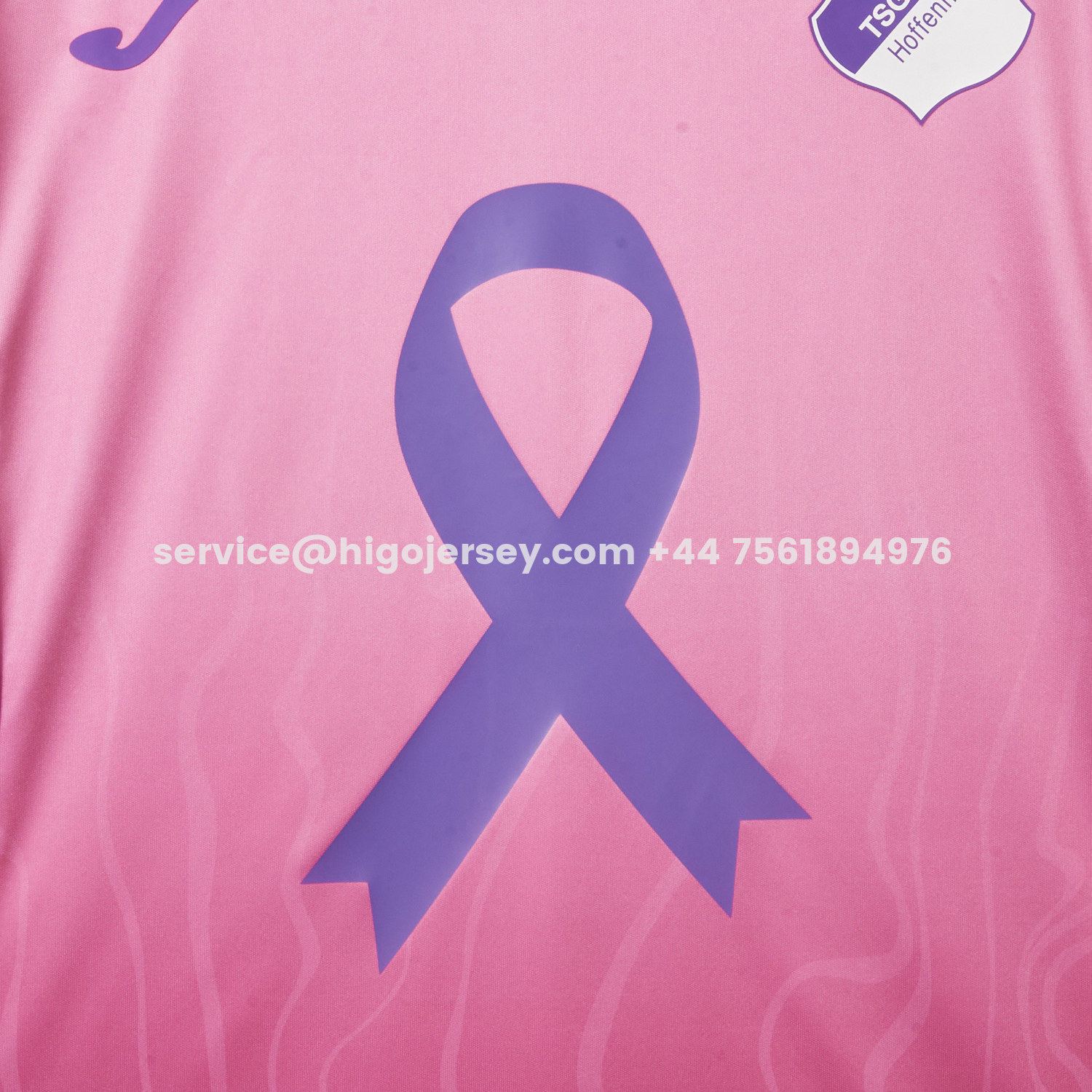 Higojerseys-Hoffenheim 25-26 Breast Cancer Awareness Special Jersey - Fans Version