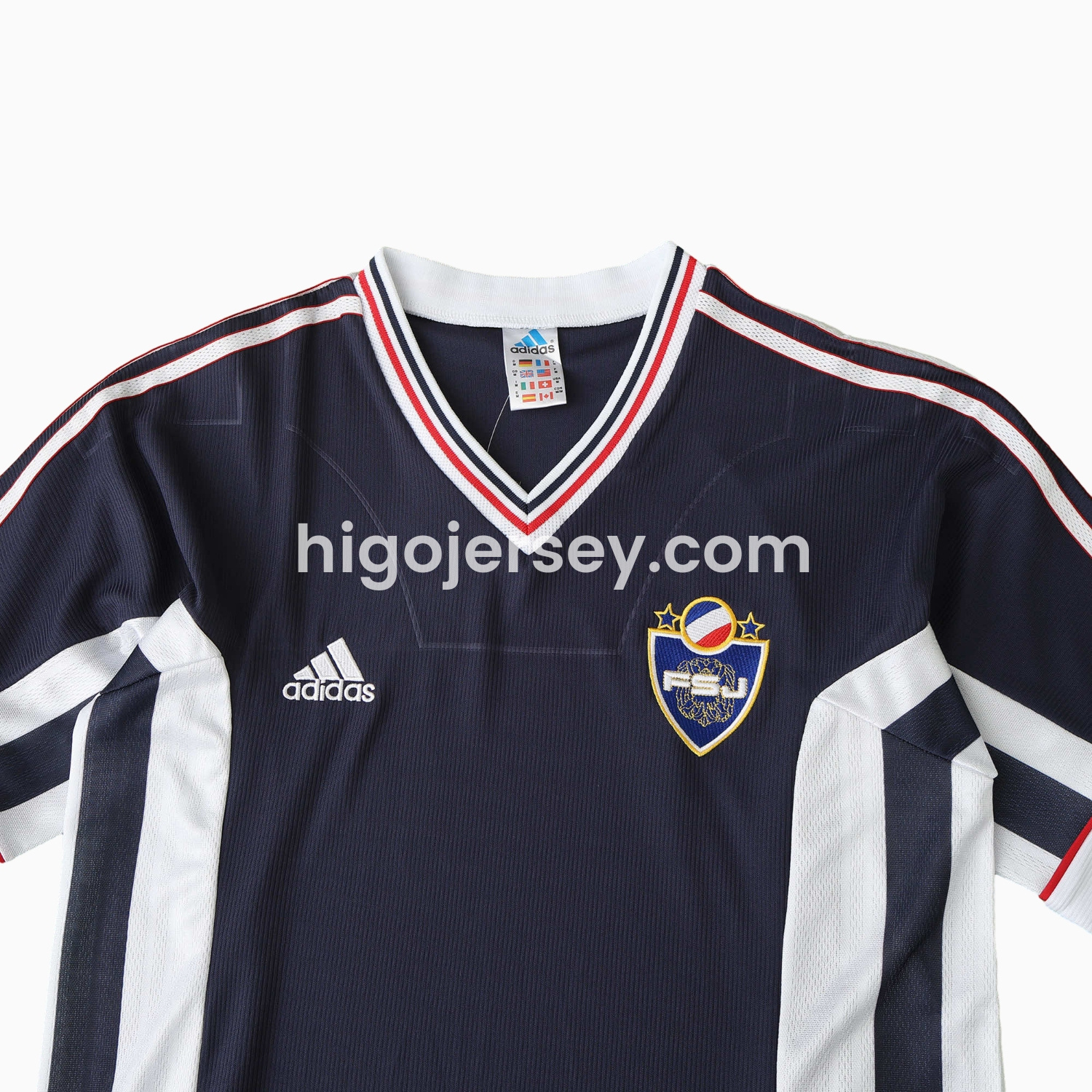 Higojerseys-Retro Yugoslavia 1998 Home Jersey