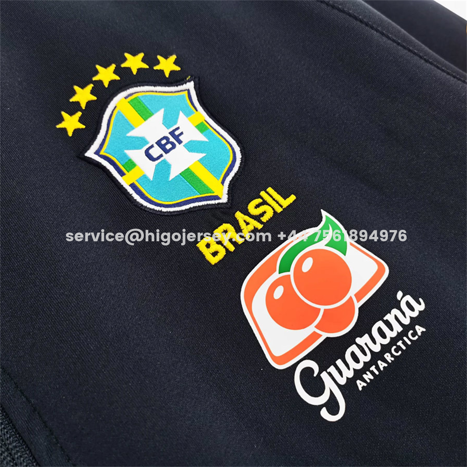 Higojerseys-Retro Brazil 2022 Dark Blue Windbreaker