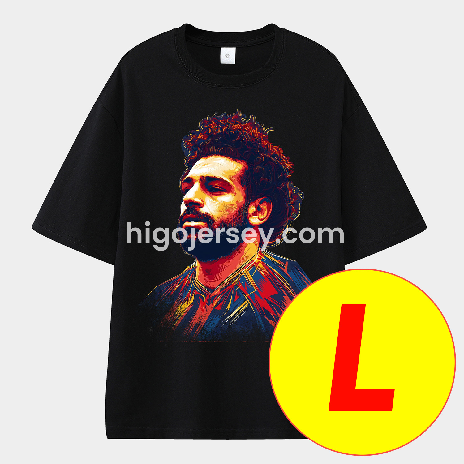 Higojerseys-Salah Liverpool Klopp Arnold Unisex Pure Cotton T-shirt