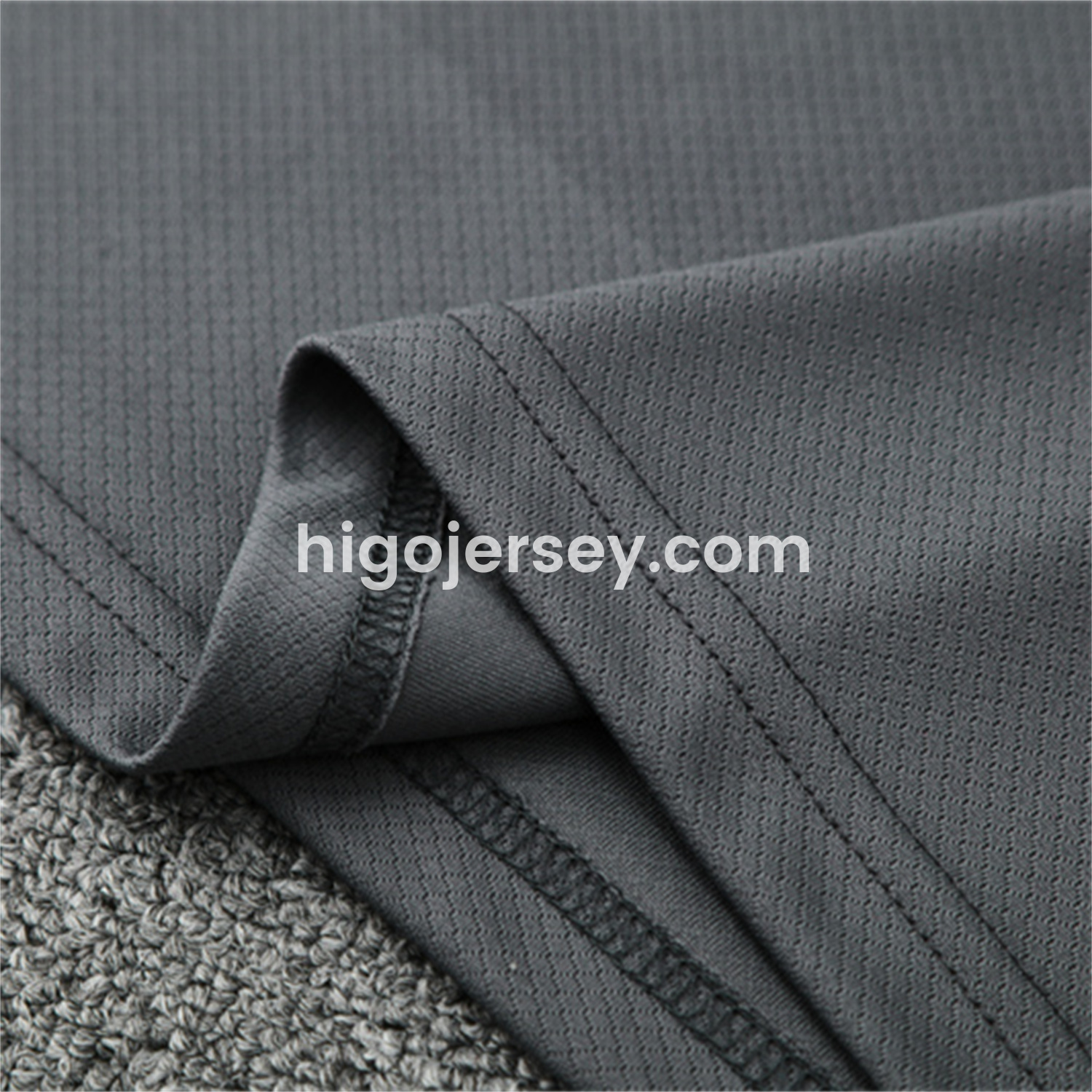 Higojerseys-Real Madrid 25-26 Short-Sleeve Training Set - Deep Grey Top and Shorts