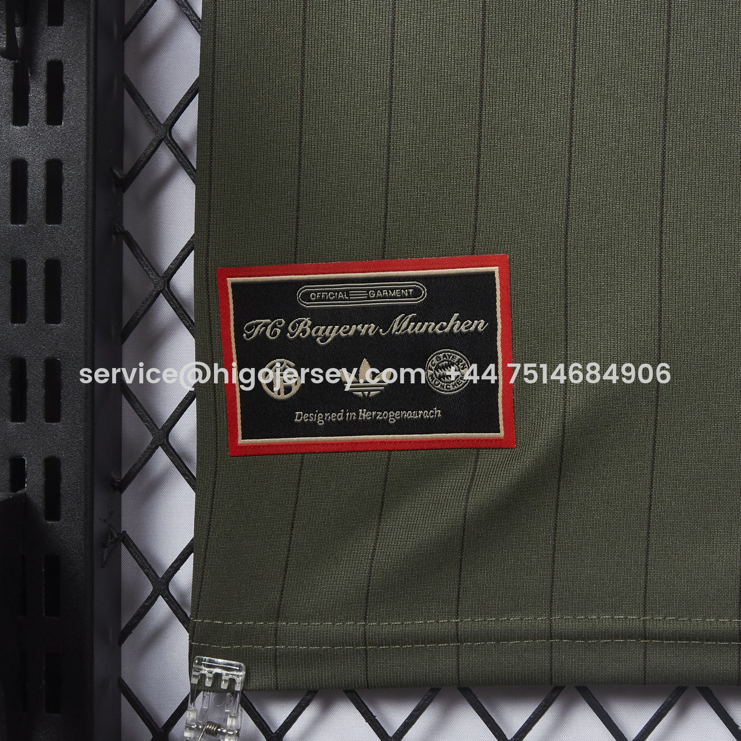 Higojerseys-Bayern Munich 25-26 Trefoil Green Travel Jersey - Fans Version