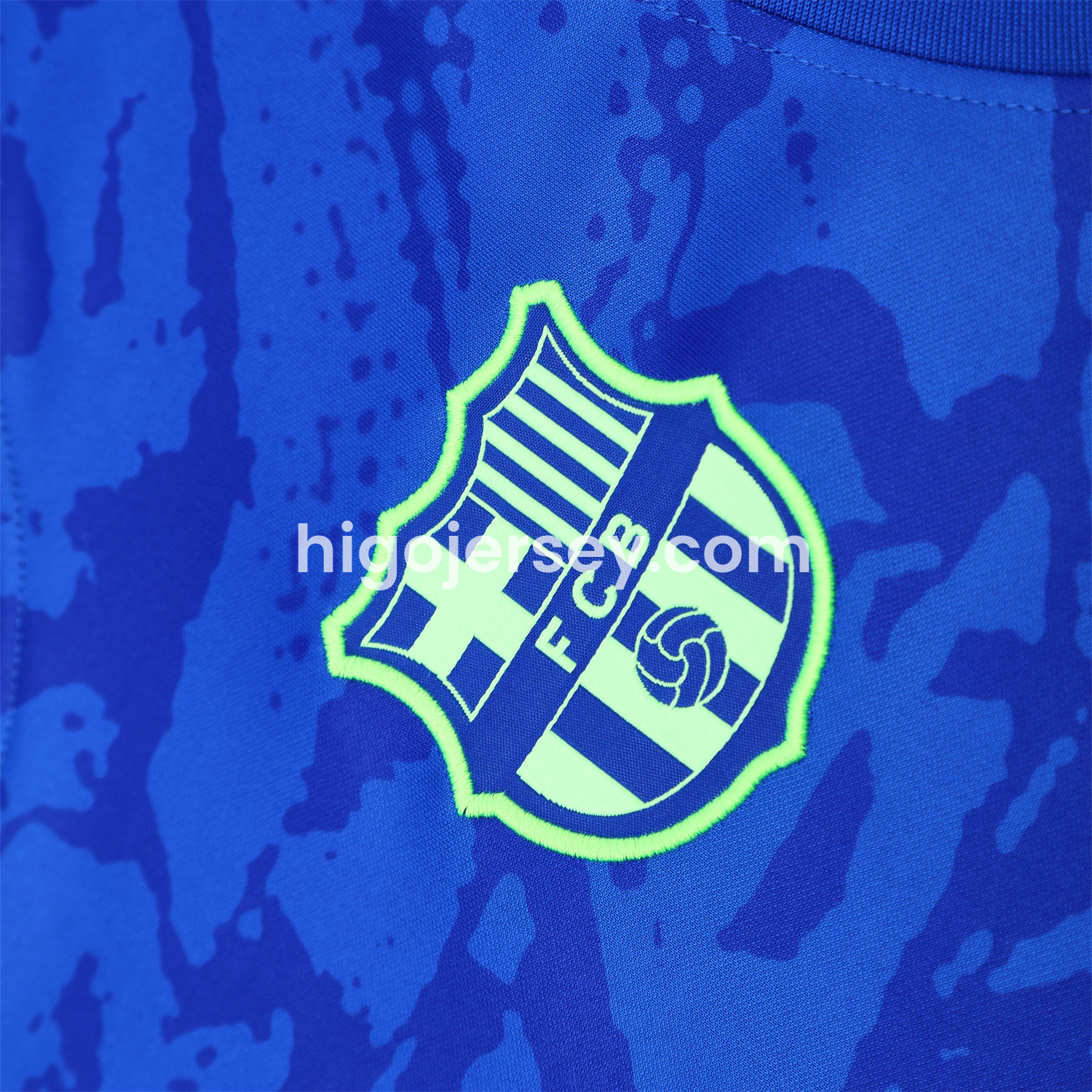 Higojerseys-Barcelona 25-26 Vest Training Set - Blue Camouflage