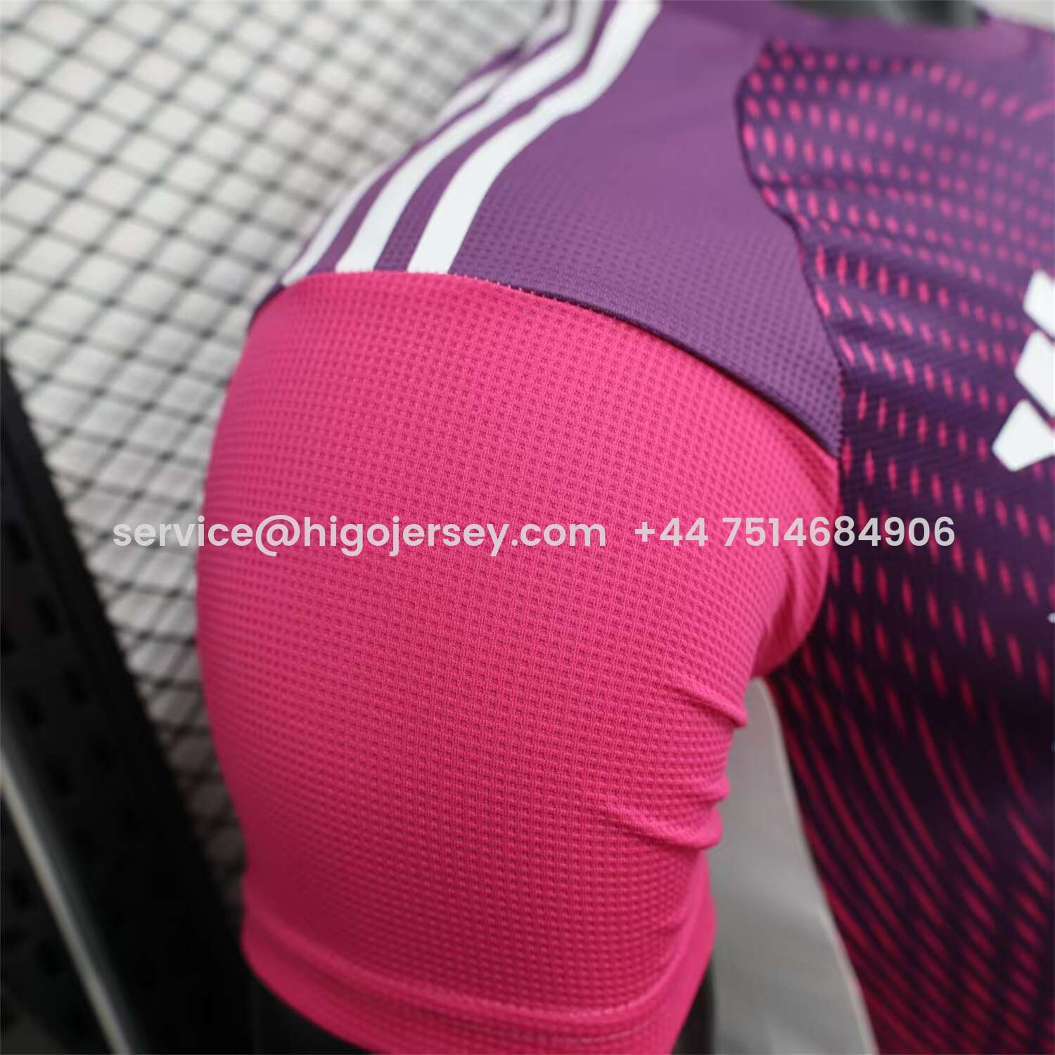 Higojerseys-Real Madrid 25-26 Pink Purple Goalkeeper Jersey - Player Version