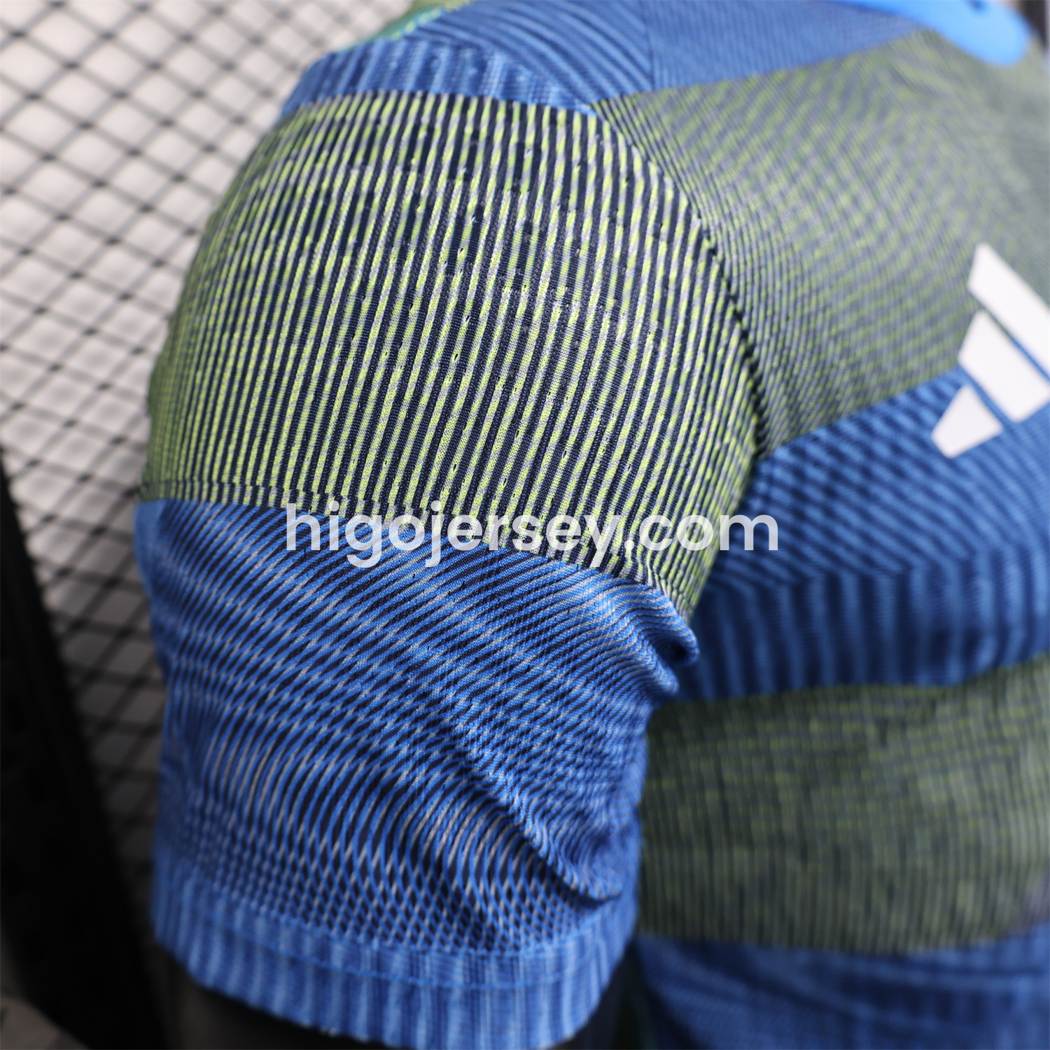 Higojerseys-Real Madrid 25-26 Blue Pre-Match Traning Jersey - Player Version