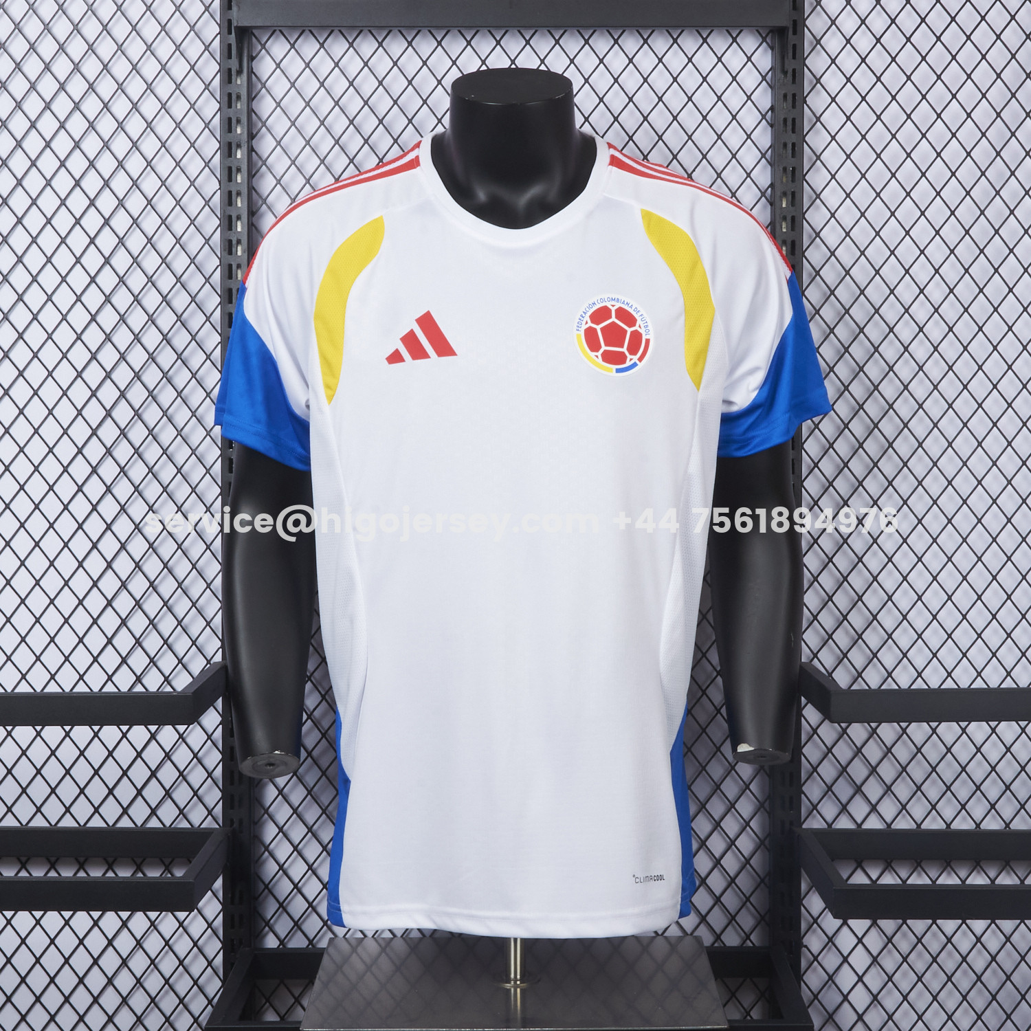 Higojerseys-Colombia 2026 Pre-Match Training Jersey - Player Version