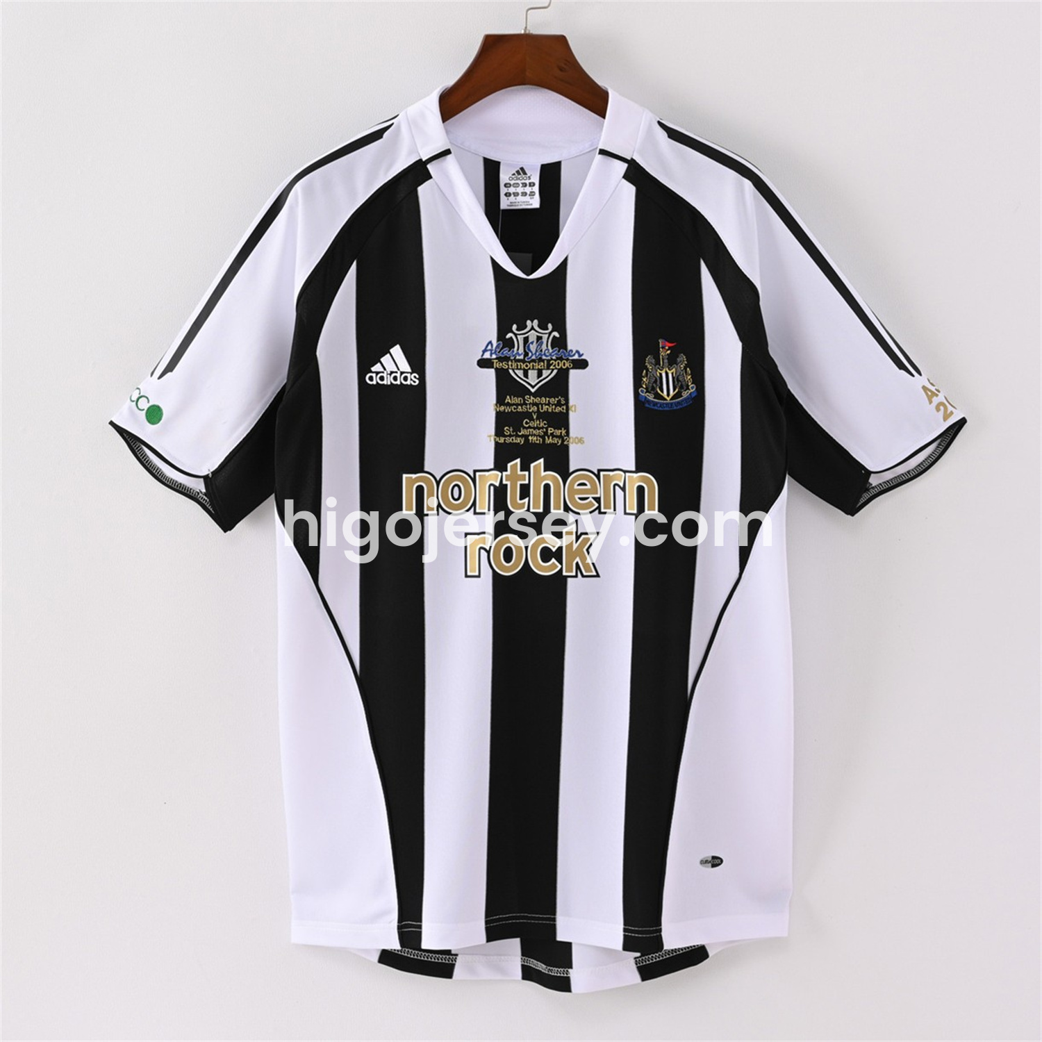 Higojerseys-Retro Newcastle United 2006 Alan Shearer Testimonial Home Jersey