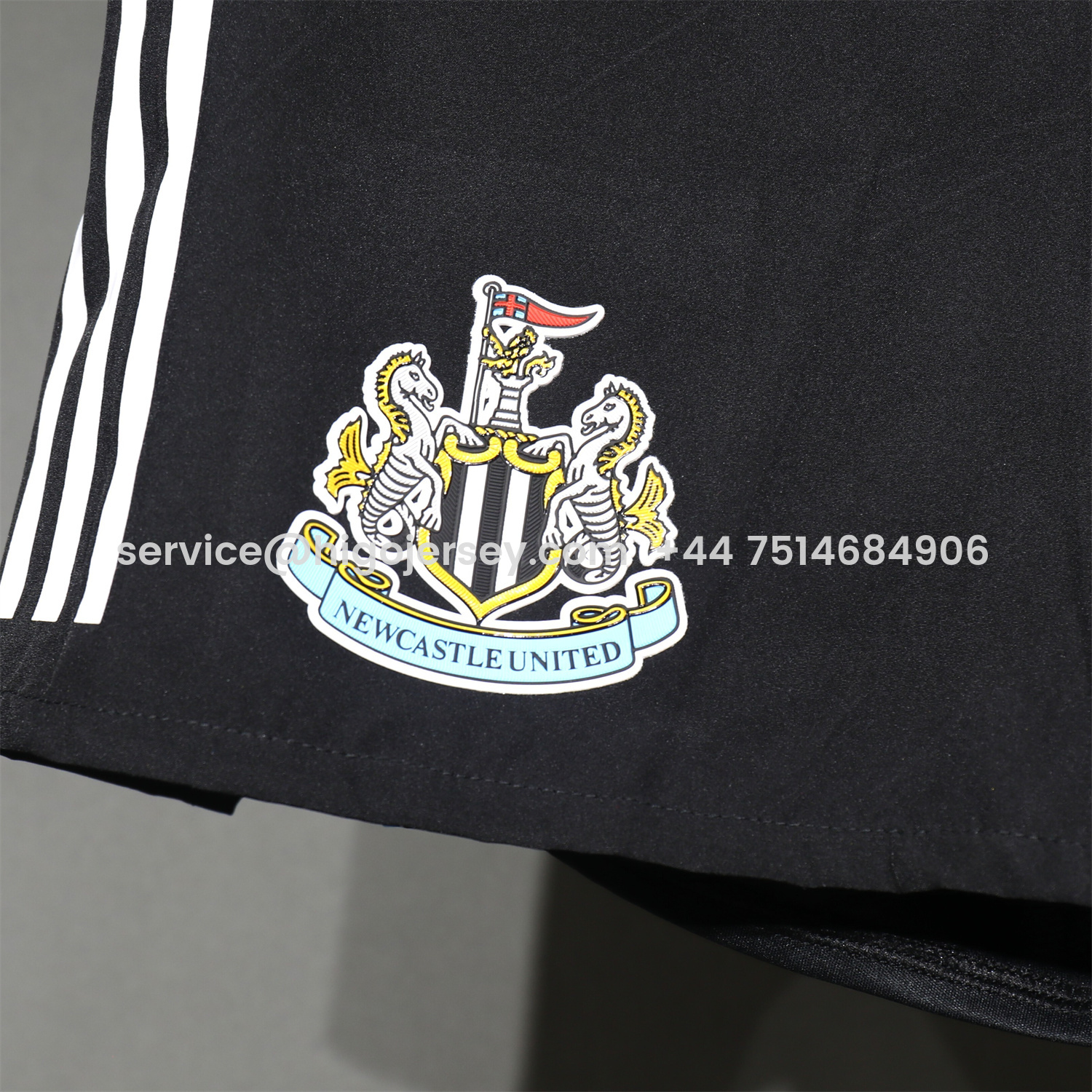Higojerseys-Newcastle United 25-26 Home Black Shorts - Player Version