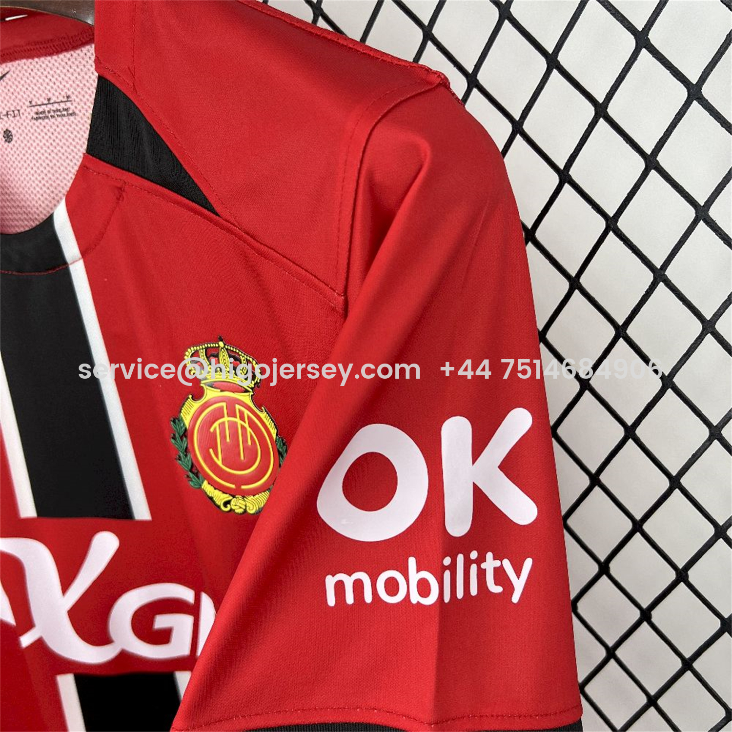 Higojerseys-Mallorca 25-26 Home Red Jersey - Fans Version