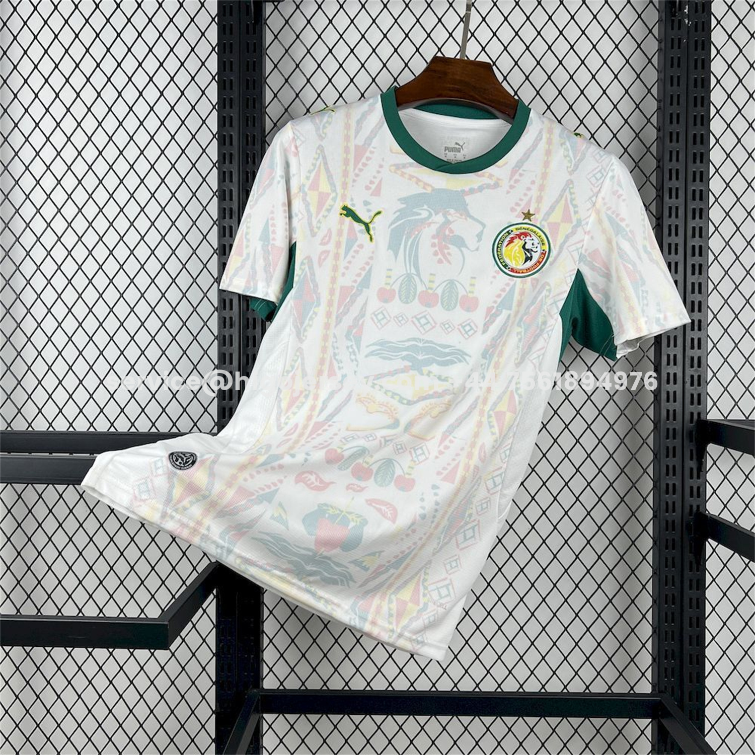 Higojerseys-Senegal 2026 Home White Jersey - Fans Version
