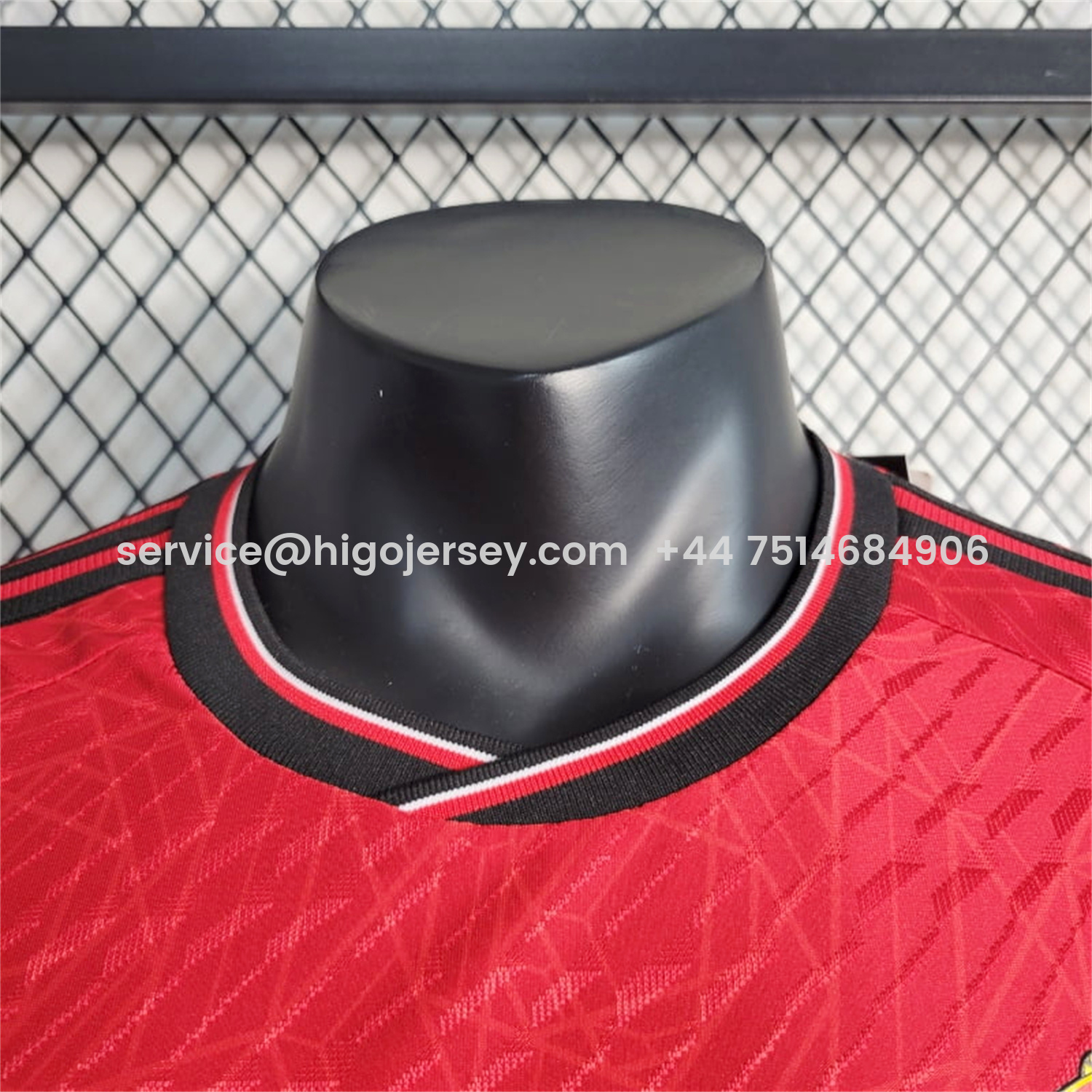 Higojerseys-Retro Manchester United 2023-24 Home Red Jersey - Player Version