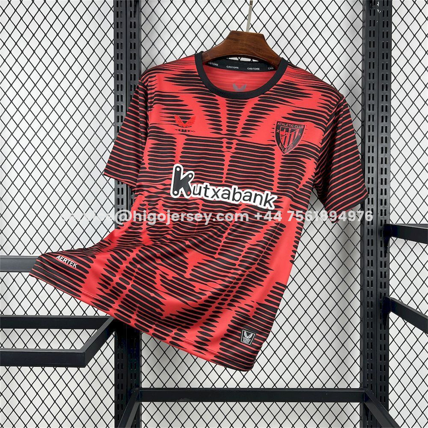 Higojerseys-Athletic Bilbao 25-26 Red Pre-Match Jersey - Fans Version