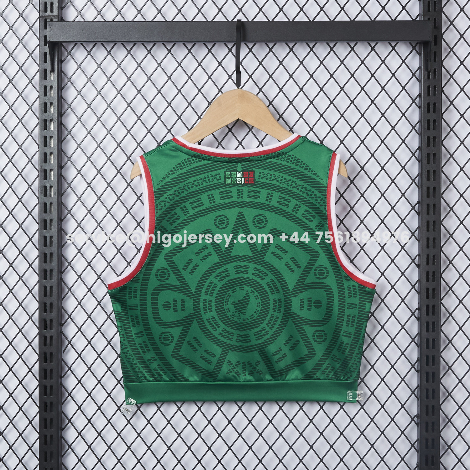 Higojerseys-Women's Mexico 2026 Home Yoga Vest