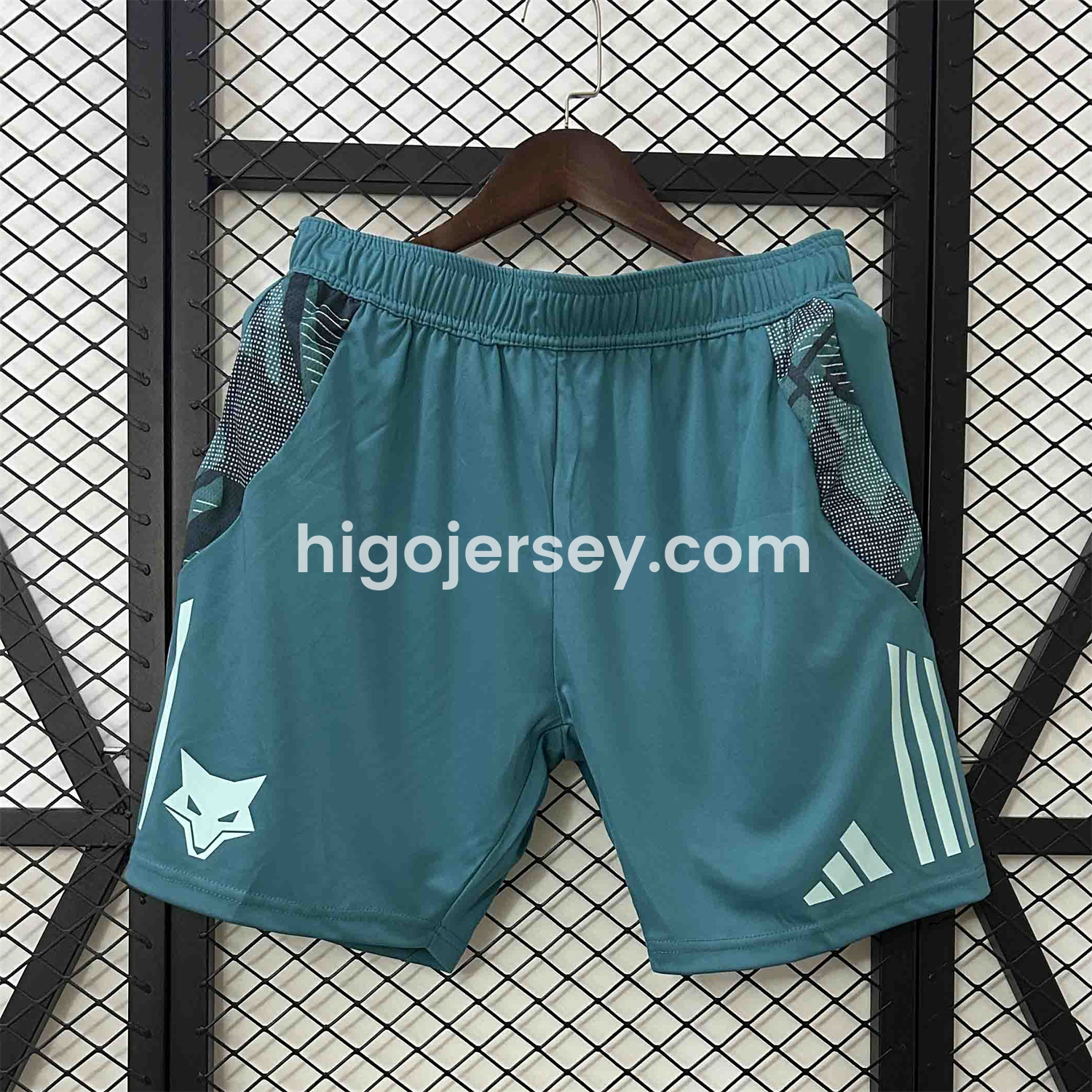 Higojerseys-Cruzeiro 25-26 Green Training Shorts - Fans Version
