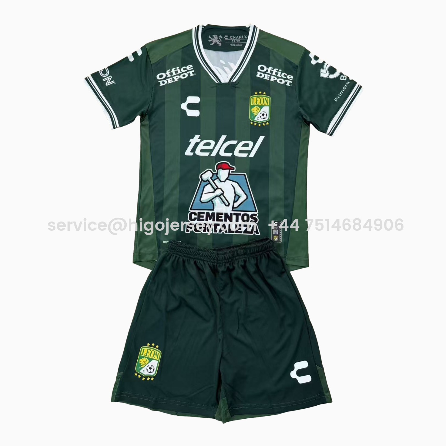 Higojerseys-Club León 25-26 Home Men's Adult Jersey Set - Fans Version
