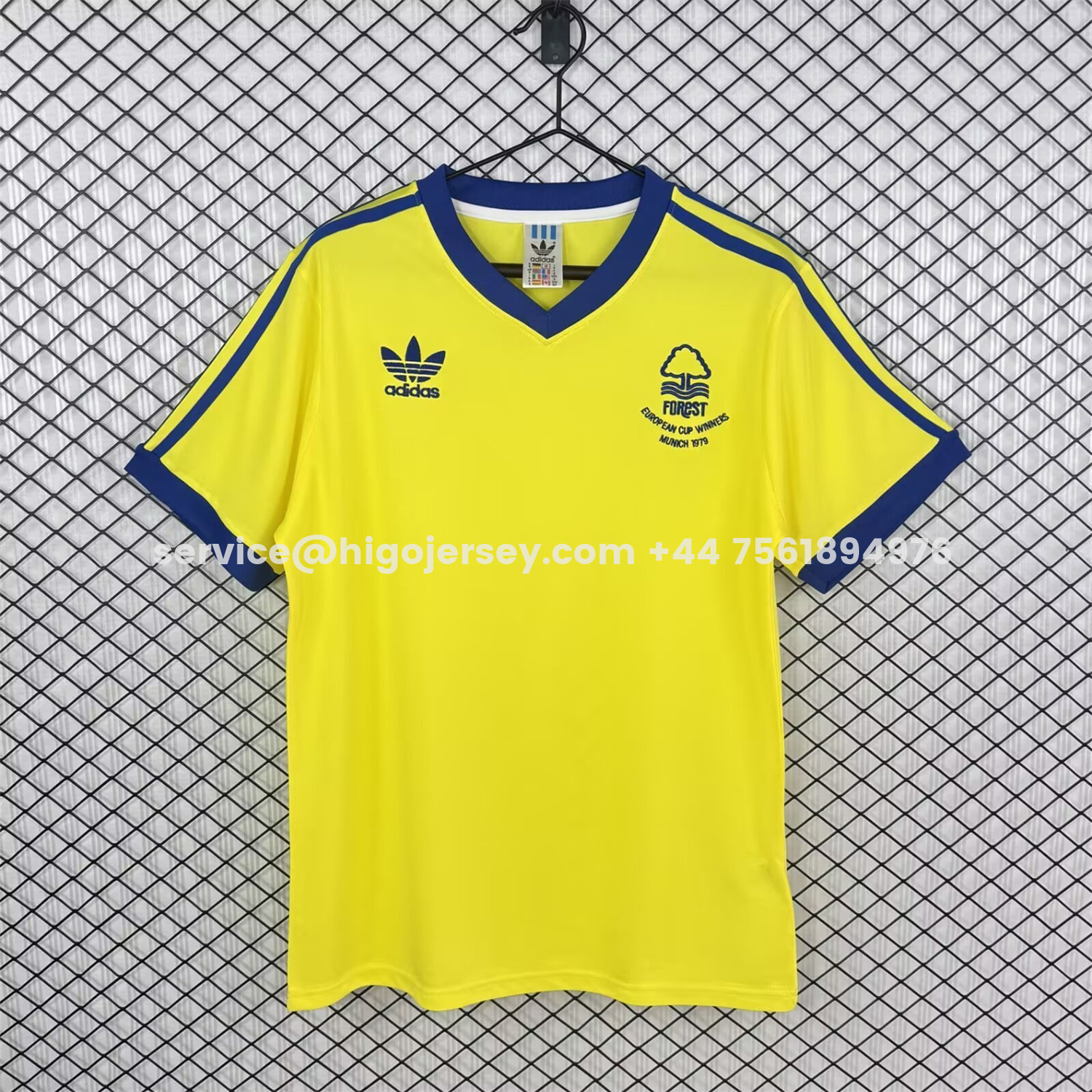 Higojerseys-Retro Nottingham Forest 1977-80 Away Jersey