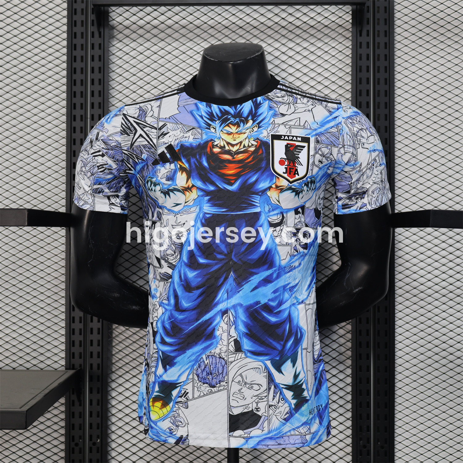 Higojerseys-Japan 25-26 Blue Super Saiyan God Special Edition Jersey - Player Version