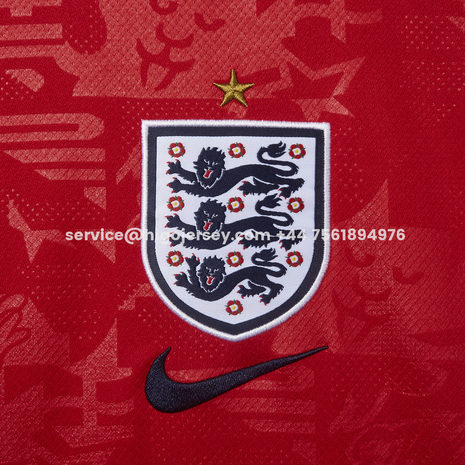 Higojerseys-England 2026 Away Jersey - Fans Version