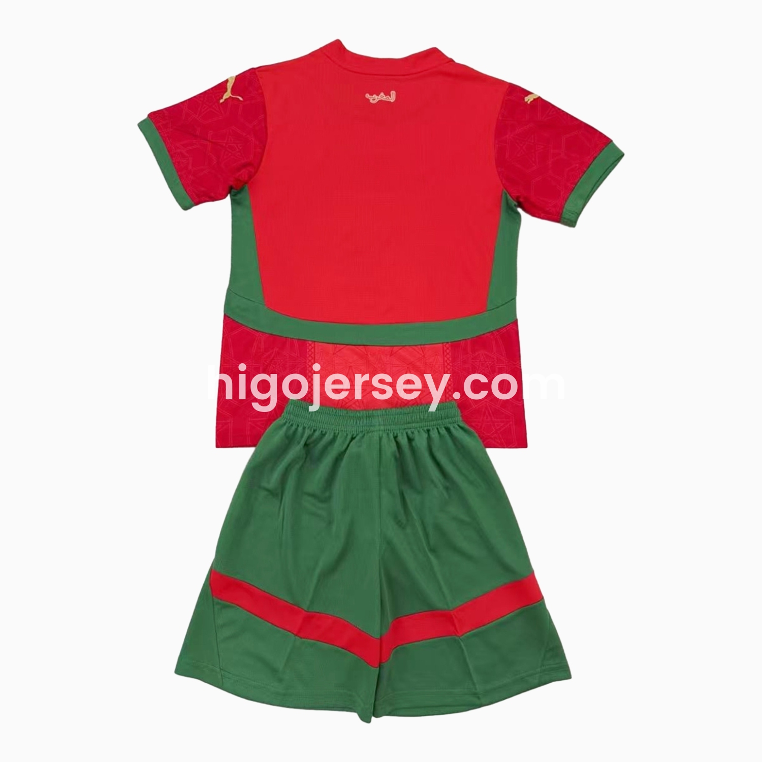 Higojerseys-Morocco 24-25 Home Kids Kit