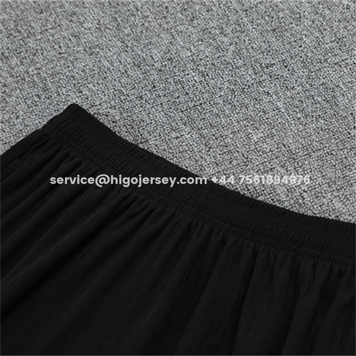 Higojerseys-Paris Saint-Germain PSG 25-26 Jordan Kids Long Sleeve Training Set - Pure Black Top & Pants