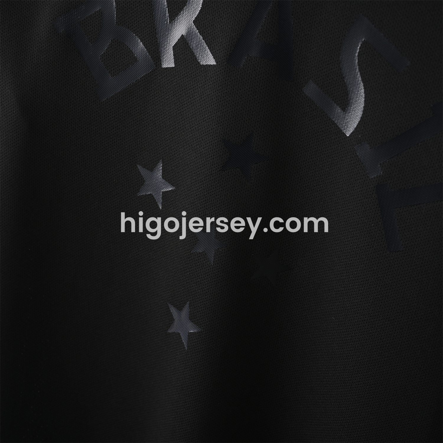 Higojerseys-Retro Brazil 2013-14 Black Five-Stars Special Edition Jersey