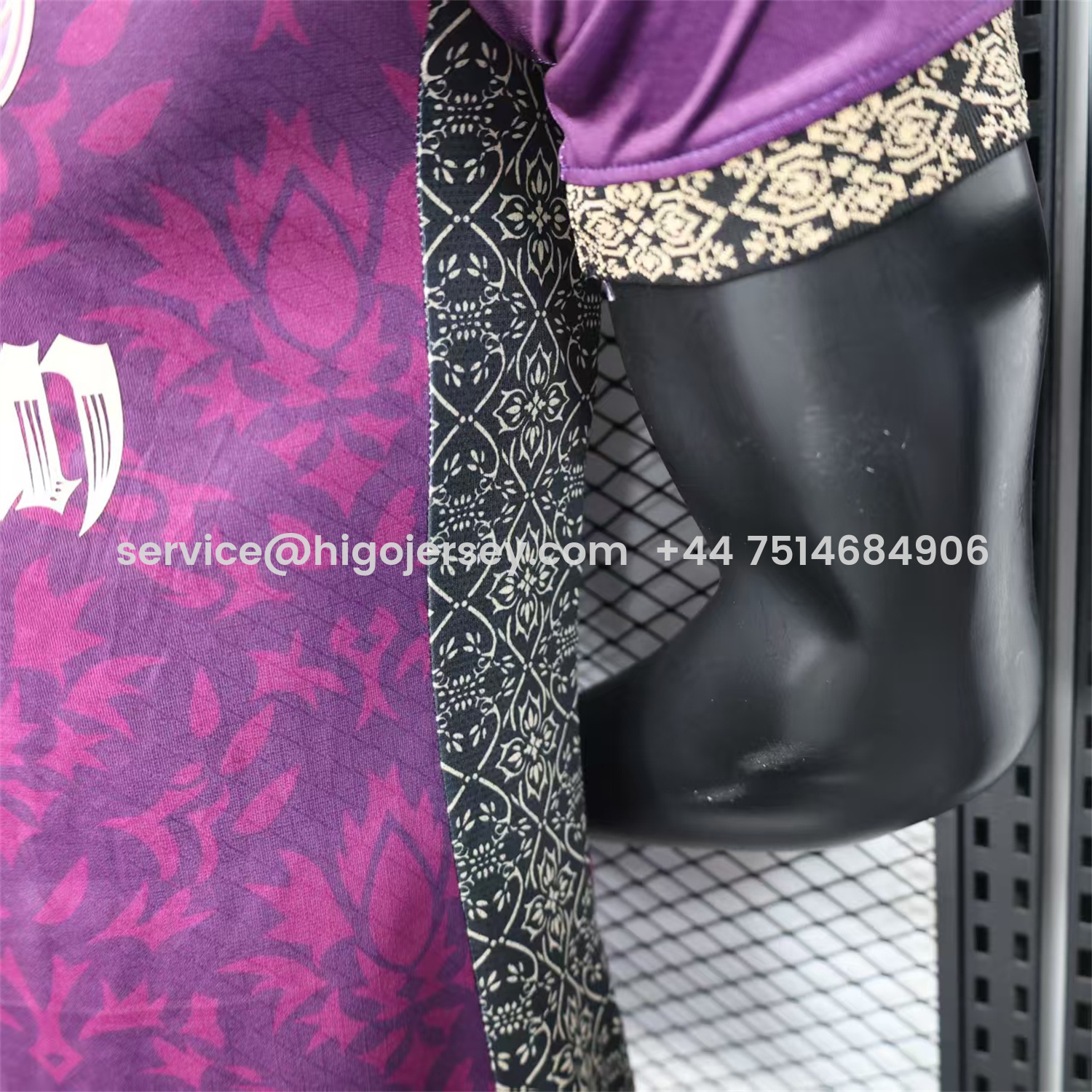 Higojerseys-AC Milan 25-26 Team Name Advertisement Purple POLO Special Jersey - Player Version