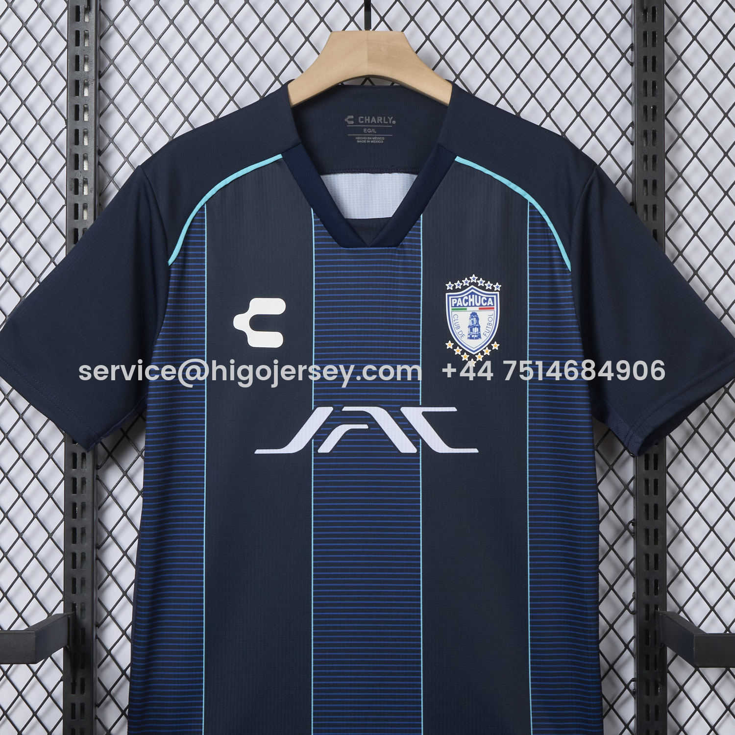 Higojerseys-Pachuca 25-26 Away Jersey - Fans Version
