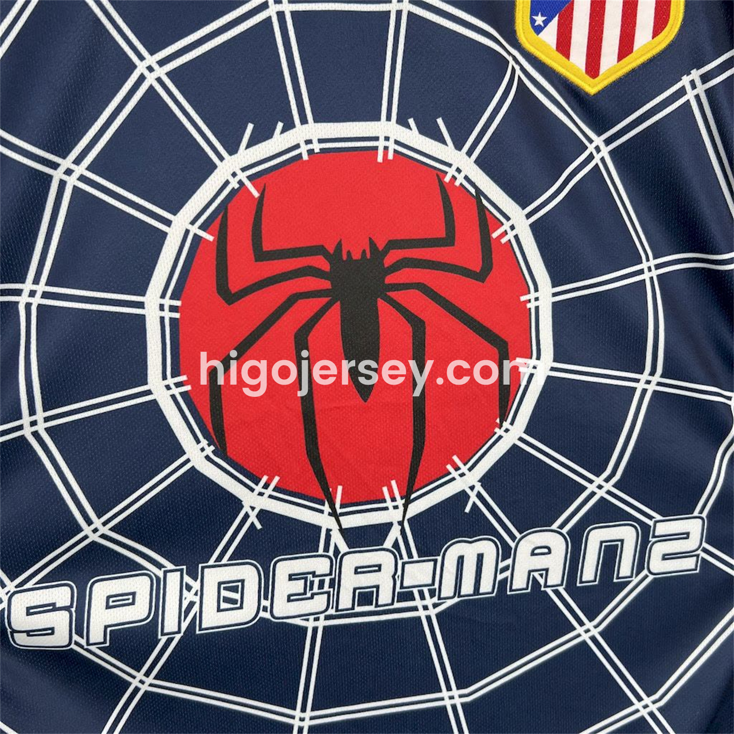 Higojerseys-Retro Atletico Madrid 2004-05 Away Jersey - S.p.i.d.e.r M.a.n