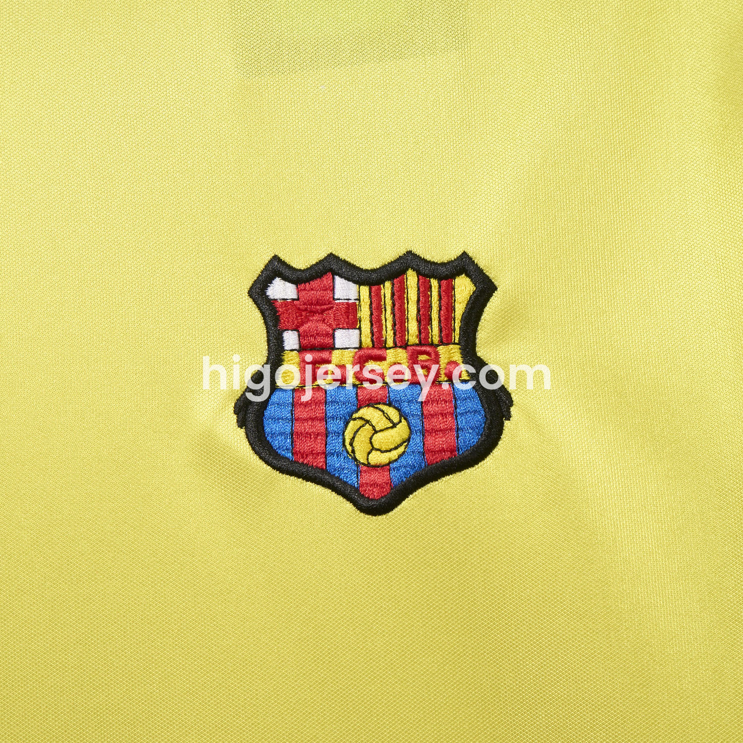 Higojerseys-Retro Barcelona 1982-84 Away Yellow Jersey