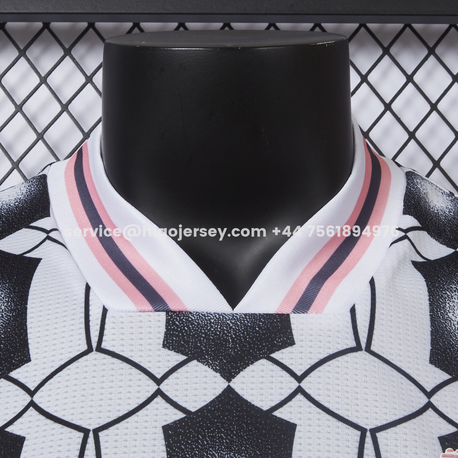 Higojerseys-Juventus 25-26 Retro-Style Hexagonal Pattern Jersey - Player Edition