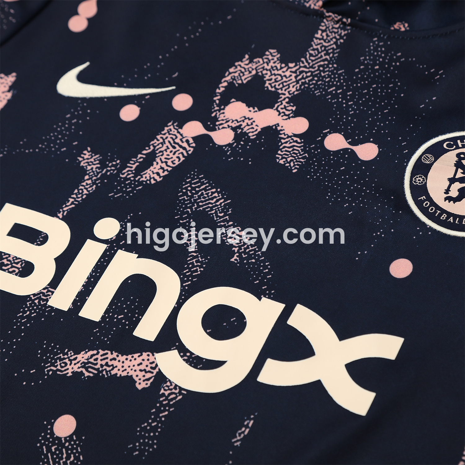 Higojerseys-C.H.E.L.S.E.A 25-26 Traning Hoodie Set - Deep Blue With Royal Blue