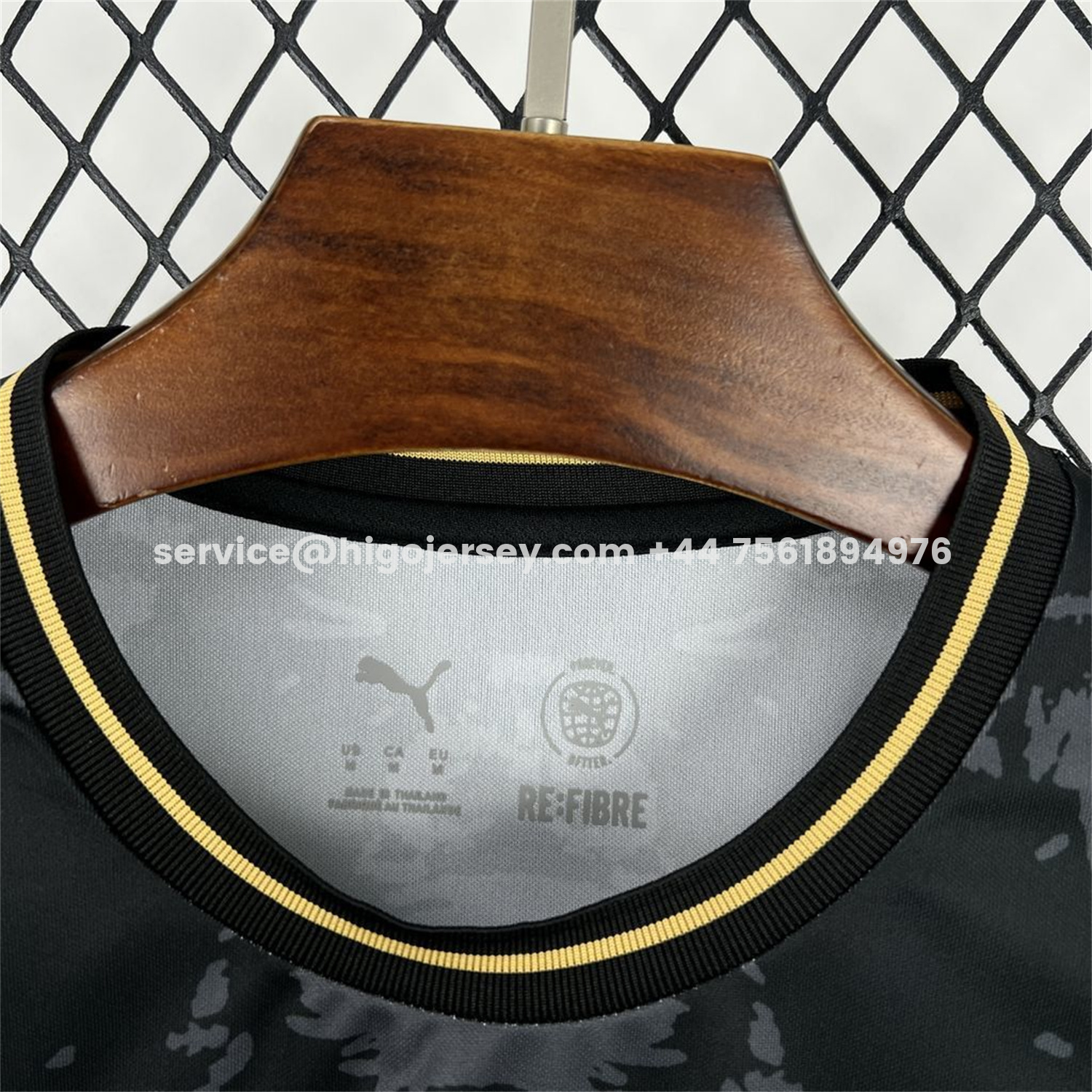 Higojerseys-Portugal 2026 COMMA Black CR7 Special Jersey - Fans Version