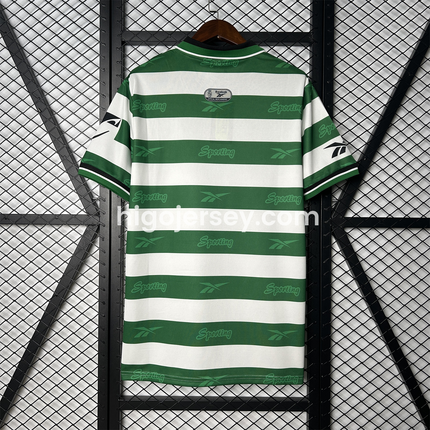 Higojerseys-Retro Sporting CP 1999-00 Home Jersey