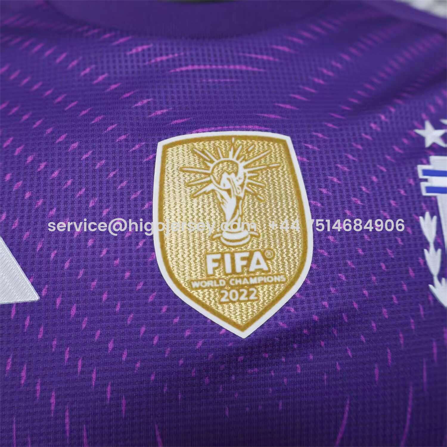 Higojerseys-Argentina 25-26 Purple Goalkeeper Jersey - Player Version