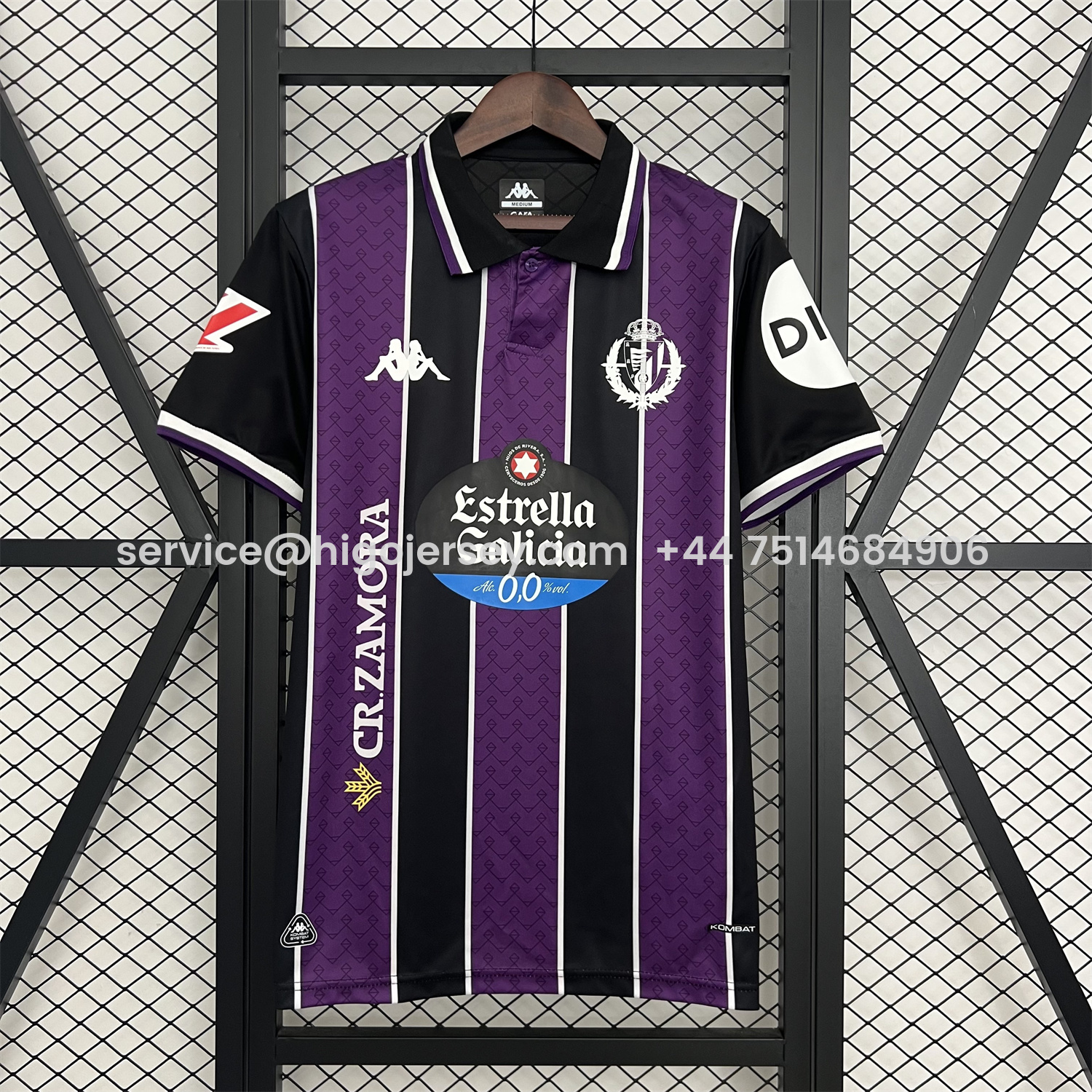 Higojerseys-Real Valladolid 25-26 Away Jersey - Fans Version