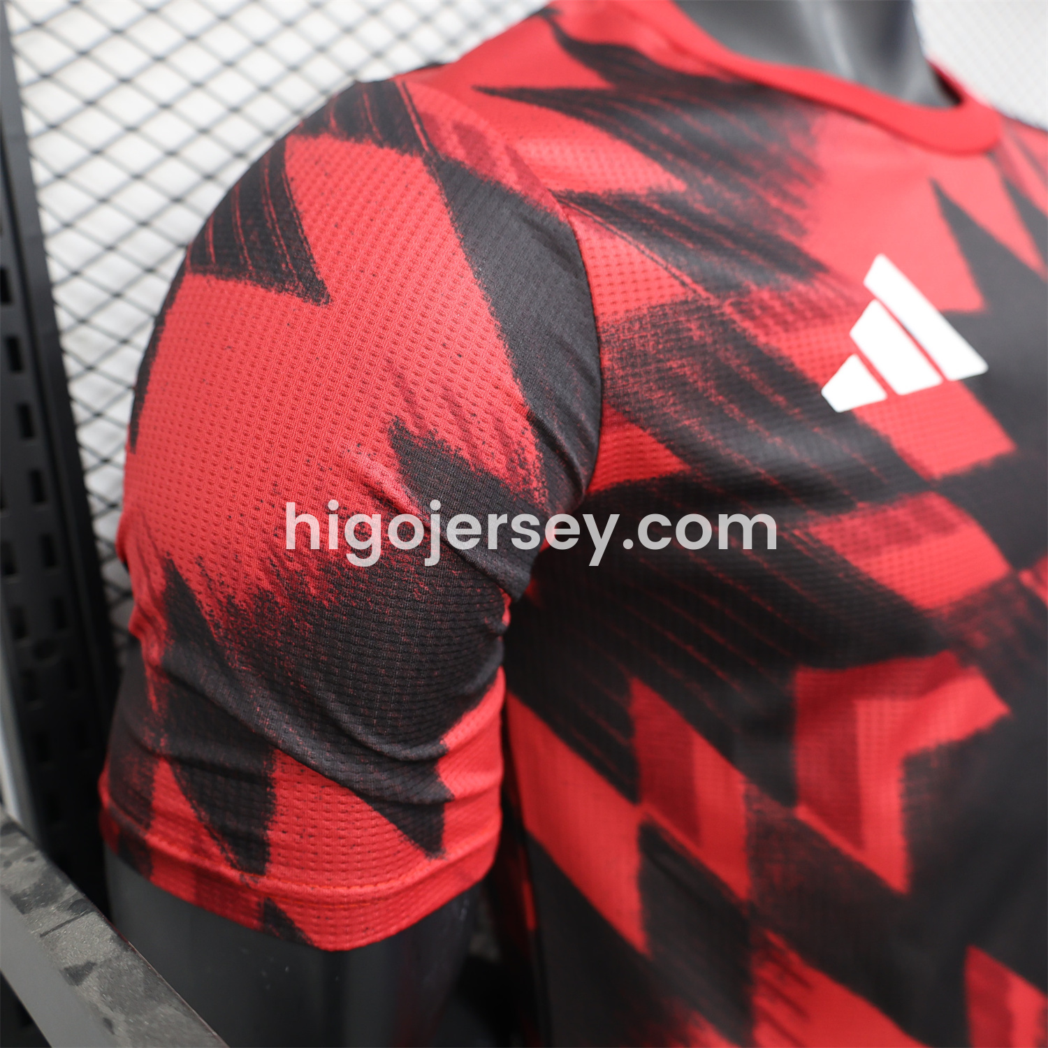 Higojerseys-Manchester United 25-26 Red Pre-match Training Jersey - Player Version