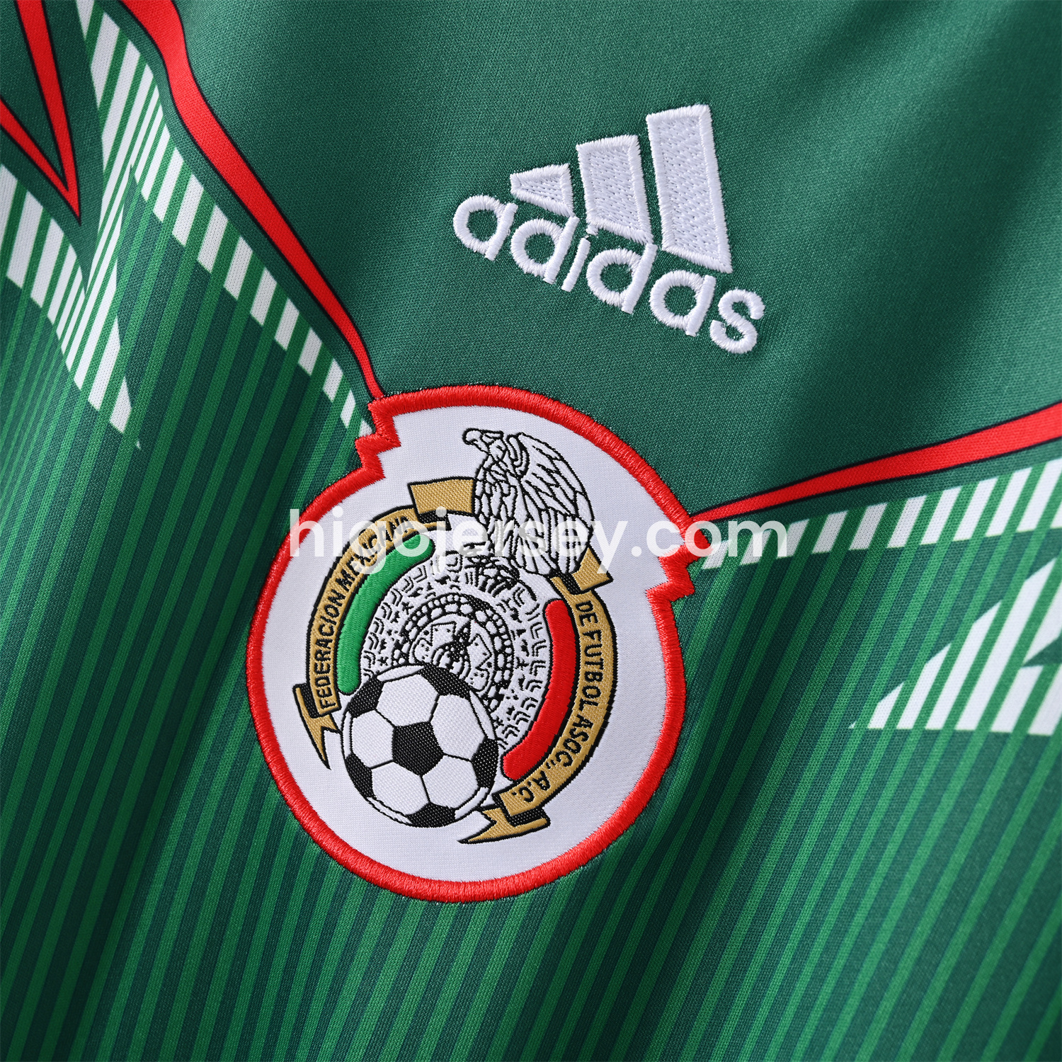 Higojerseys-Retro Mexico 2014 Home Jersey