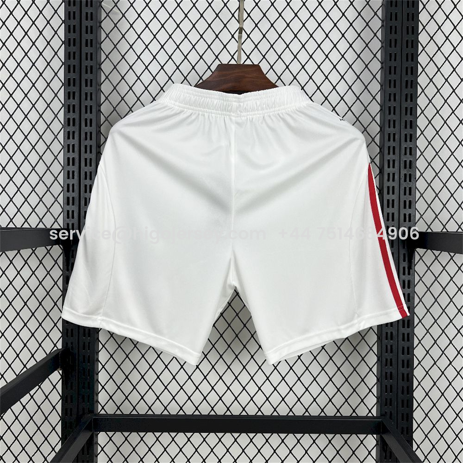 Higojerseys-Benfica 25-26 Home White Shorts - Fans Version