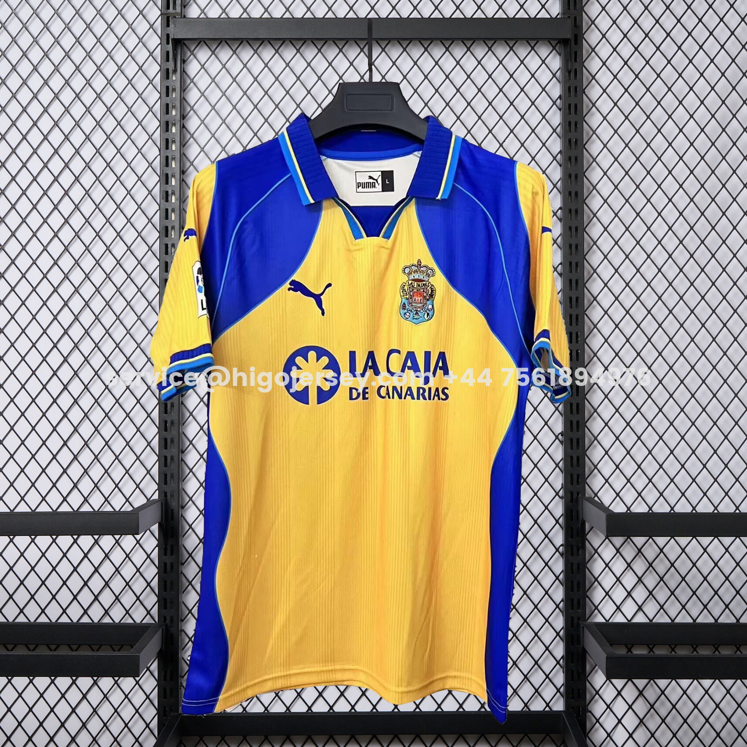 Higojerseys-Retro Las Palmas 2000-01 Home Jersey