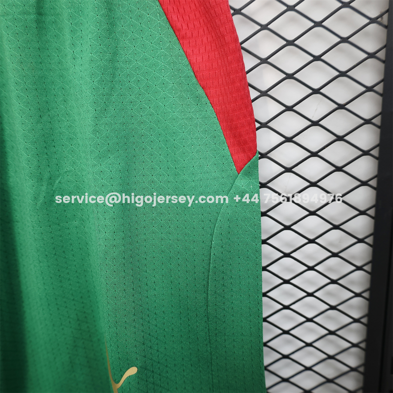 Higojerseys-Morocco 2026 Home Green Shorts - Player Version