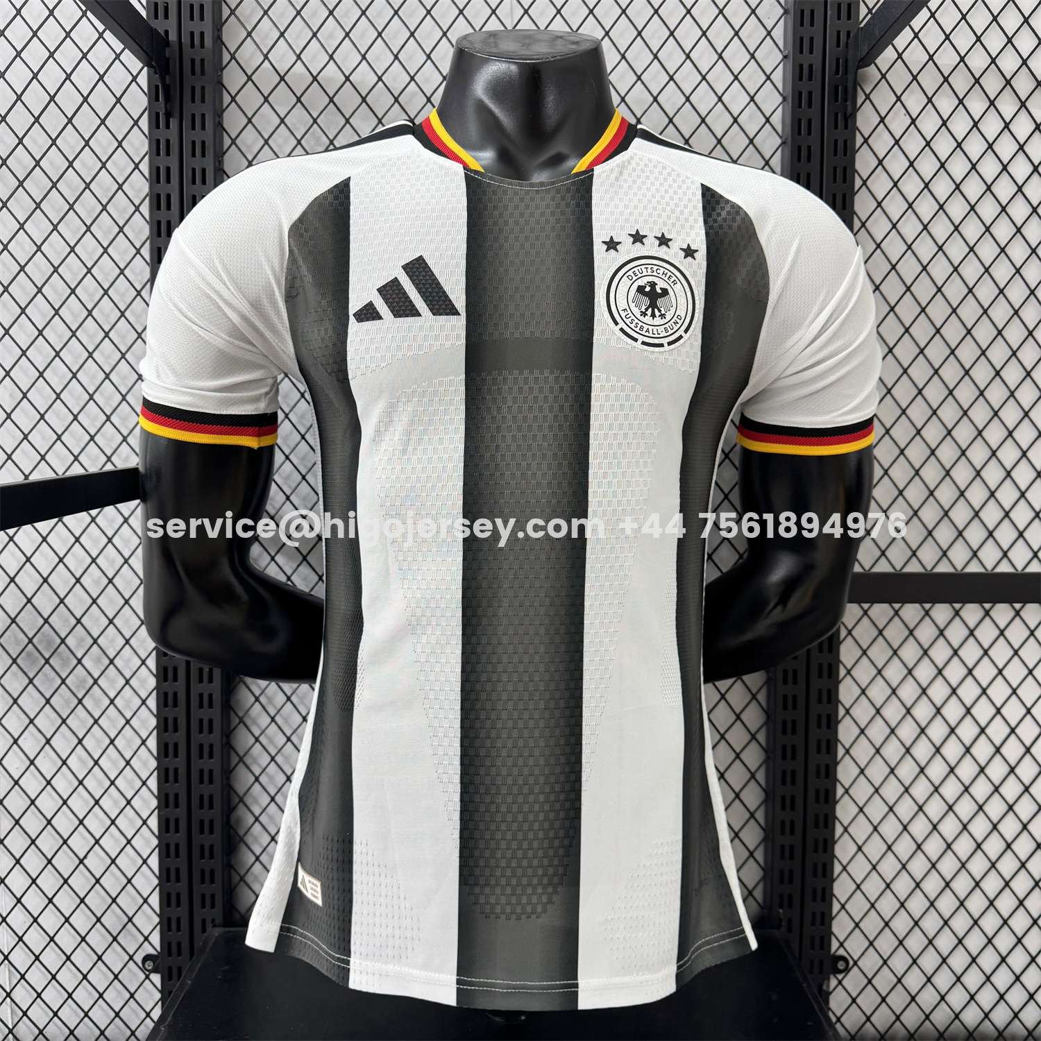 Higojerseys-Germany 2026 Black And White Special Jersey - Player Version