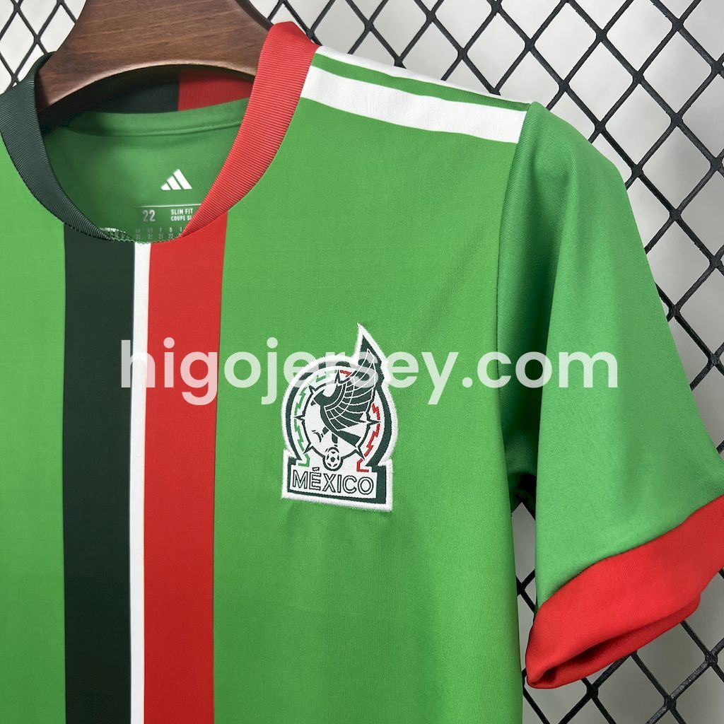 Higojerseys-Mexico 25-26 Home Kids Kit